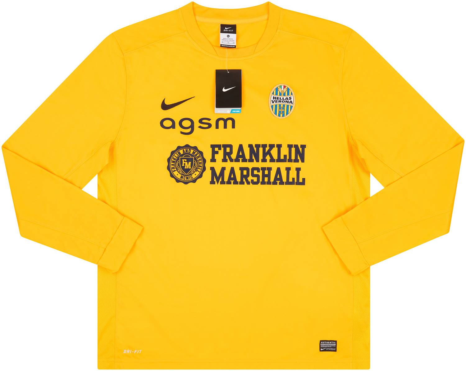 2013-14 Hellas Verona Away L/S Shirt XL