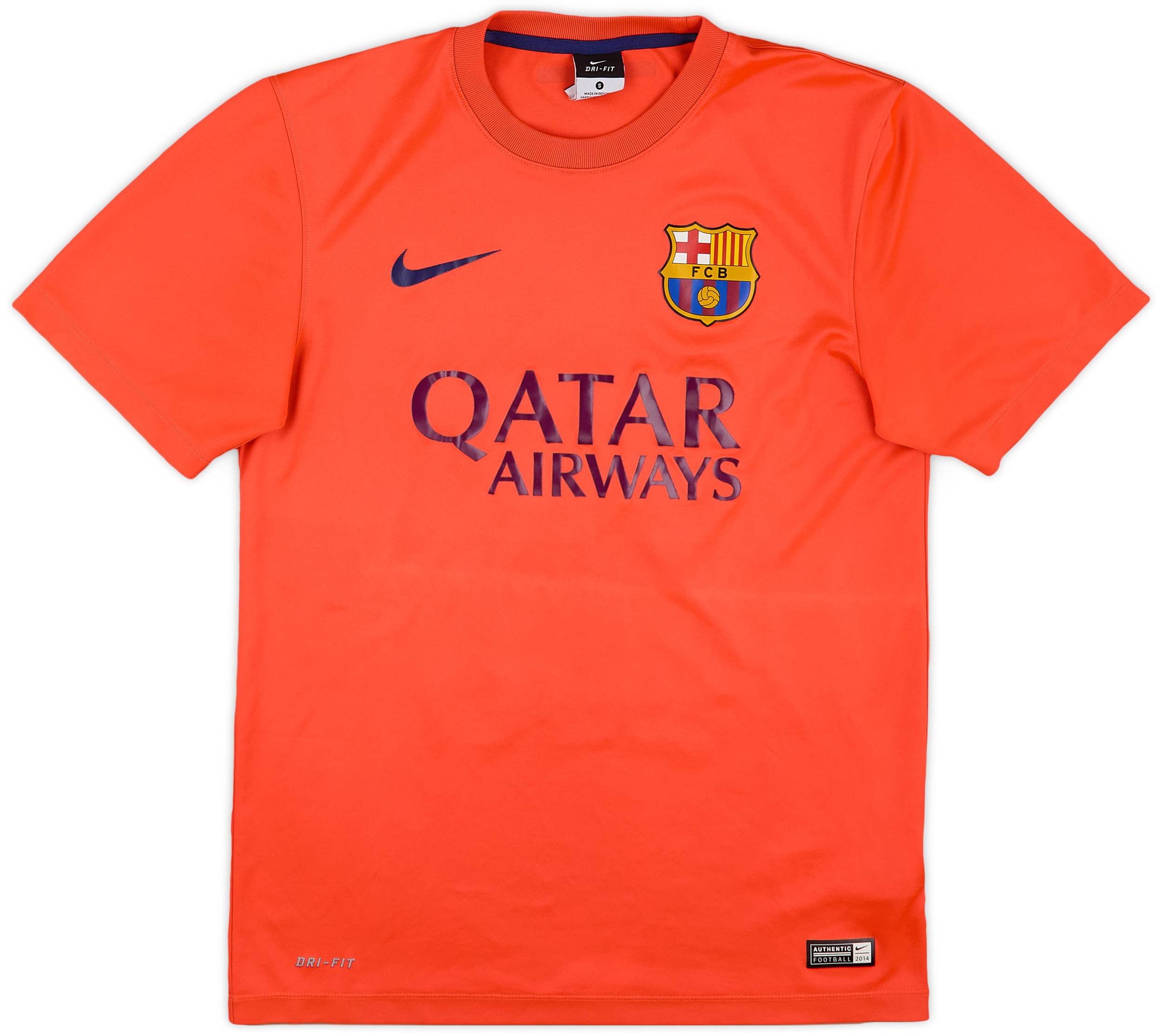 2014-15 Barcelona Basic Away Shirt - 7/10 - (S)