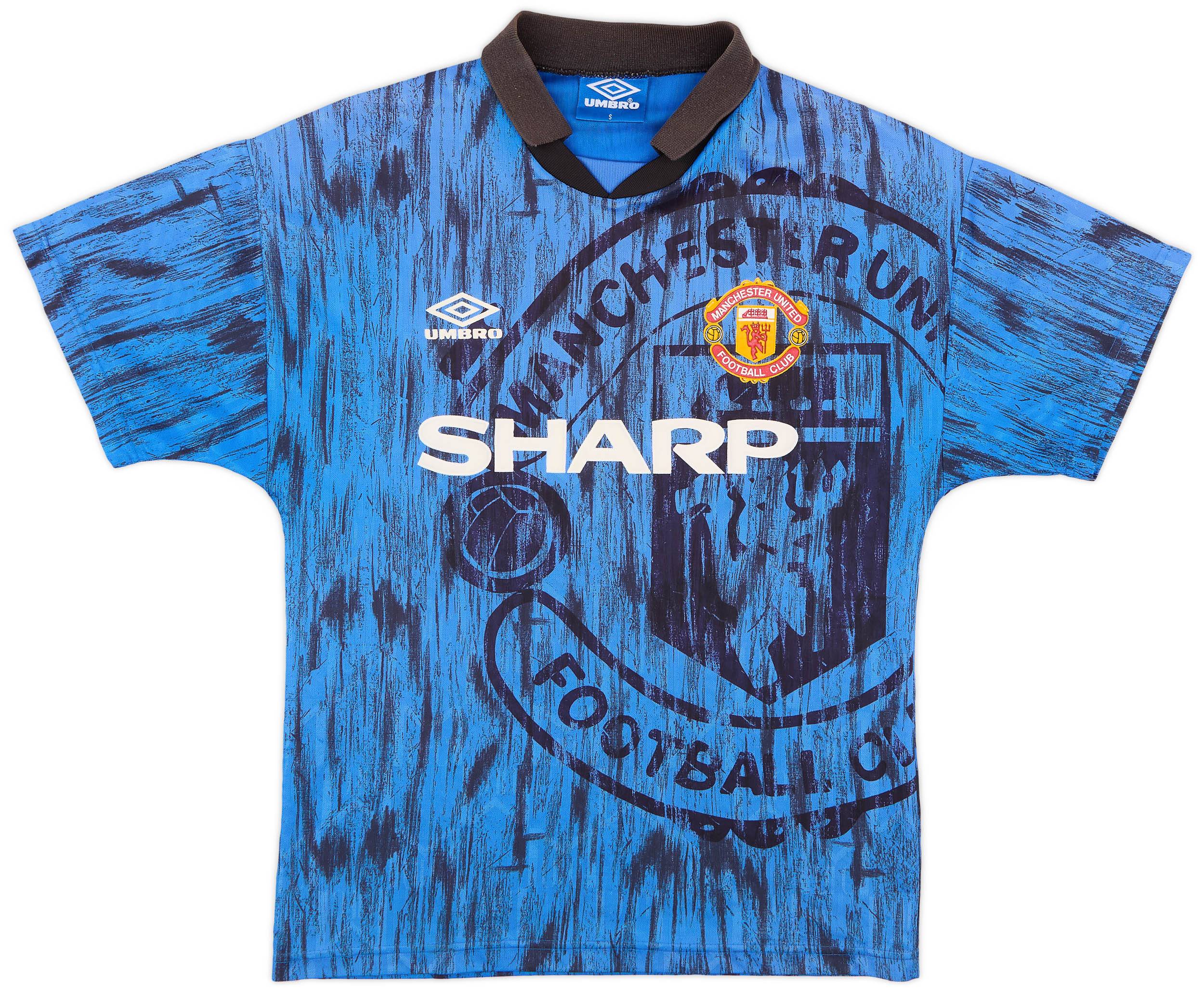 1992-93 Manchester United Away Shirt - 9/10 - (S)