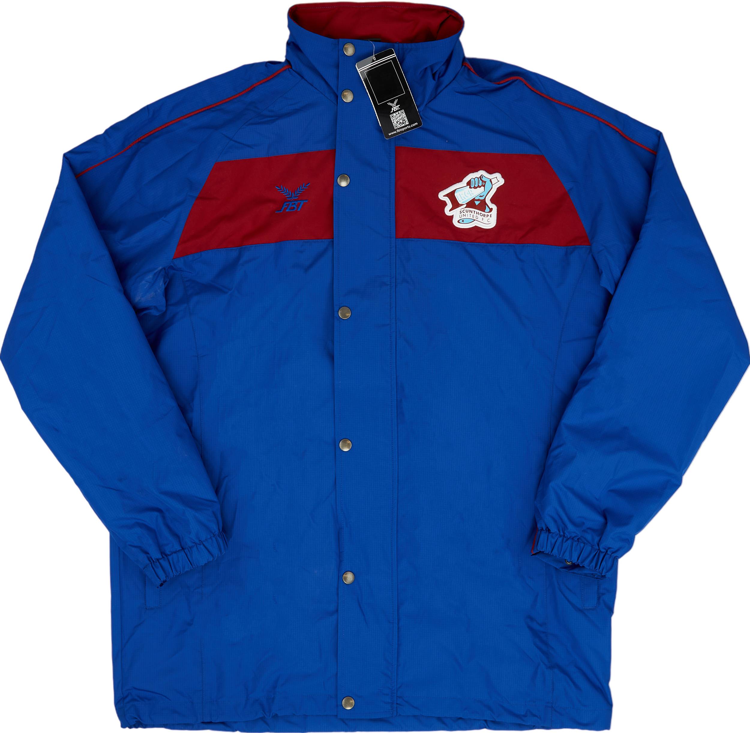 2017-18 Scunthorpe United FBT Rain Jacket - (XL)