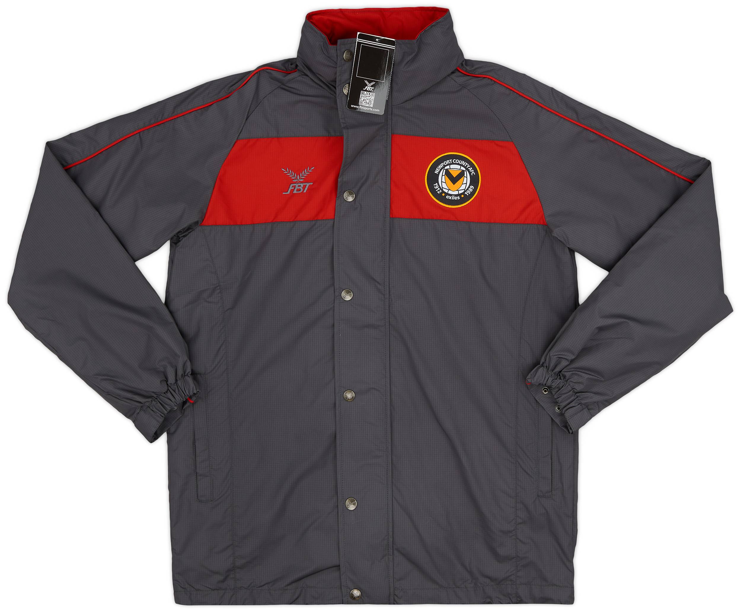 2017-18 Newport County FBT Rain Jacket - (S)