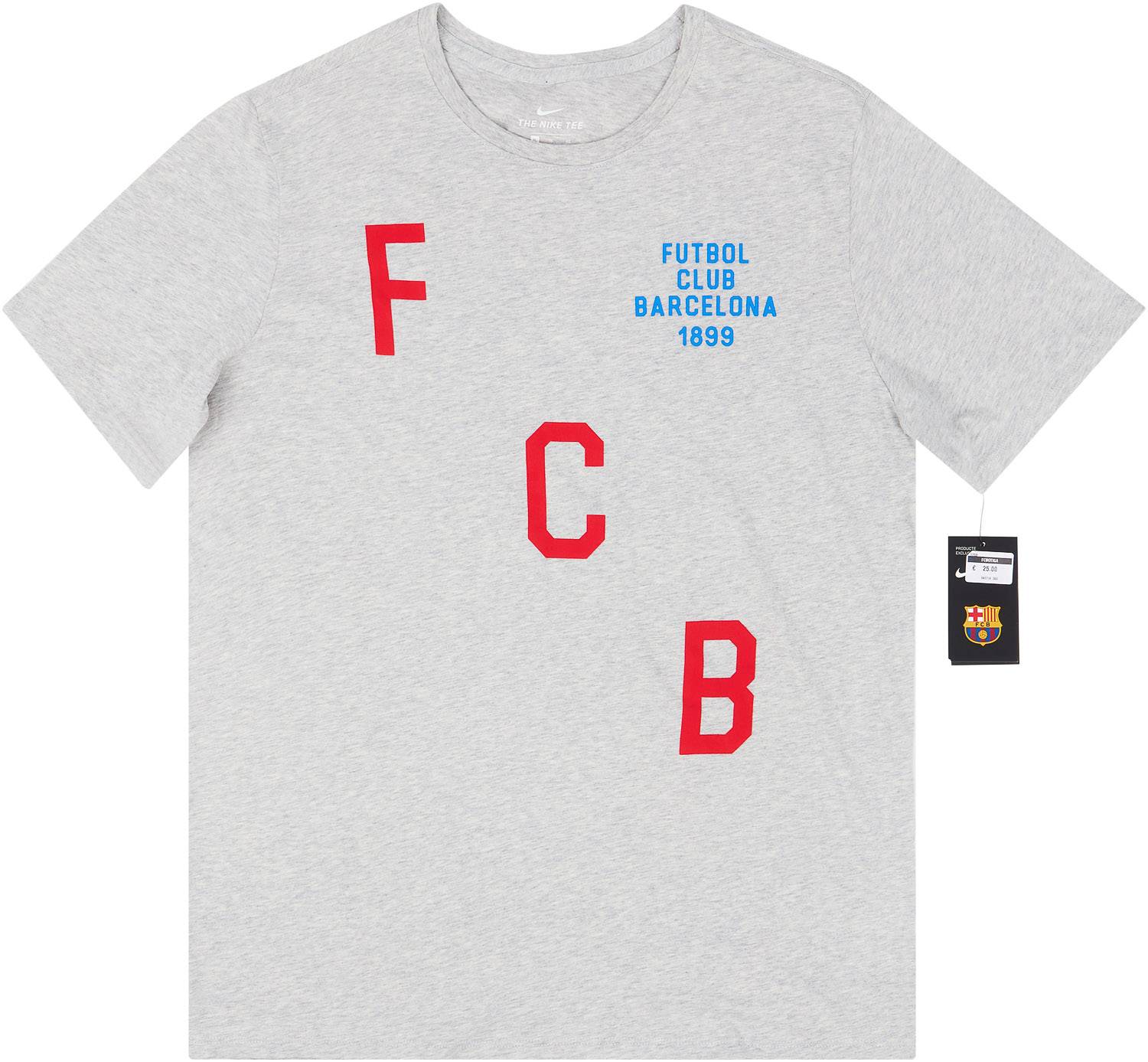 2017-18 Barcelona Nike Tee (XL)