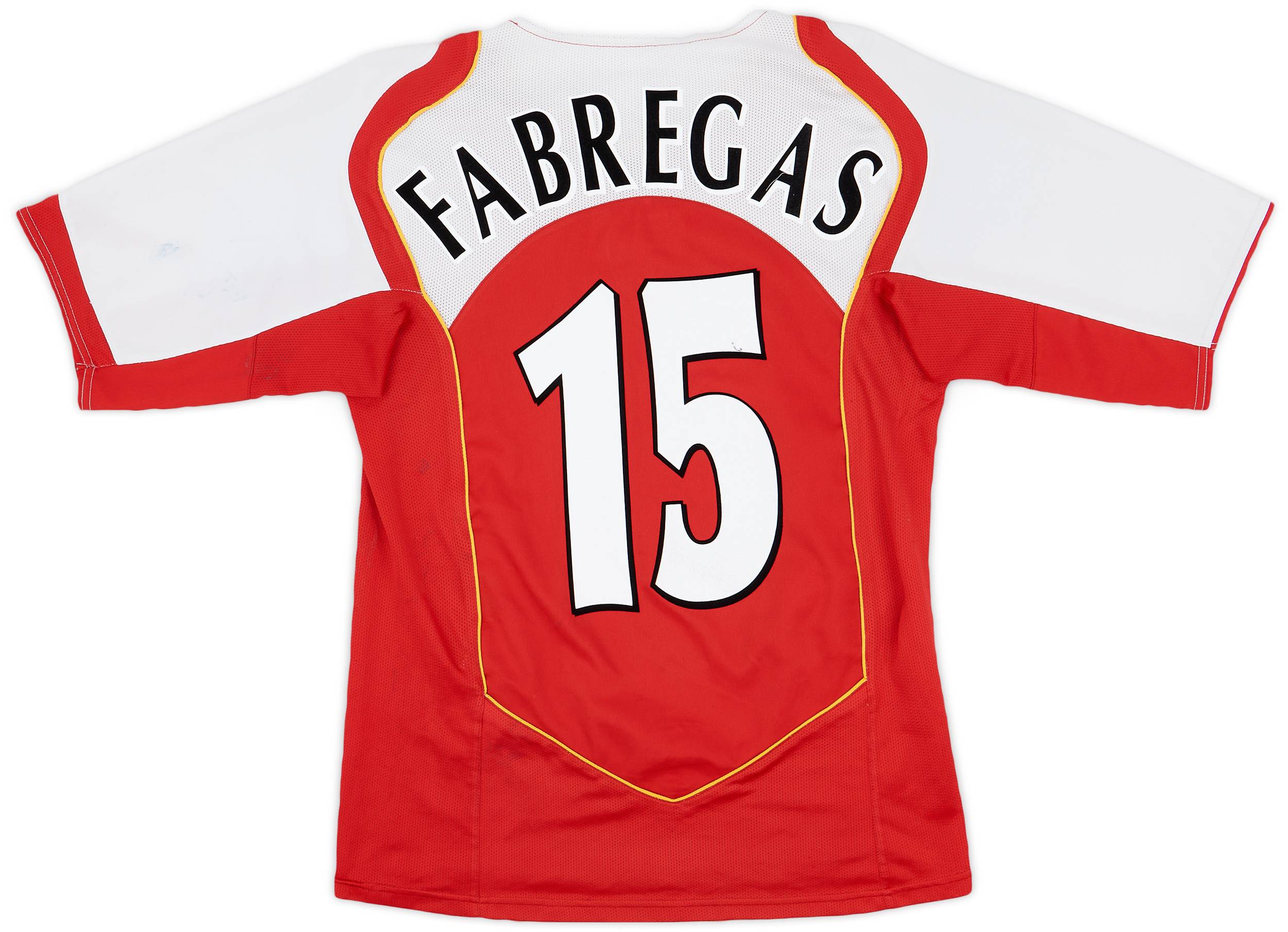 2004-05 Arsenal Home Shirt Fabregas #15 - 5/10 - (S)