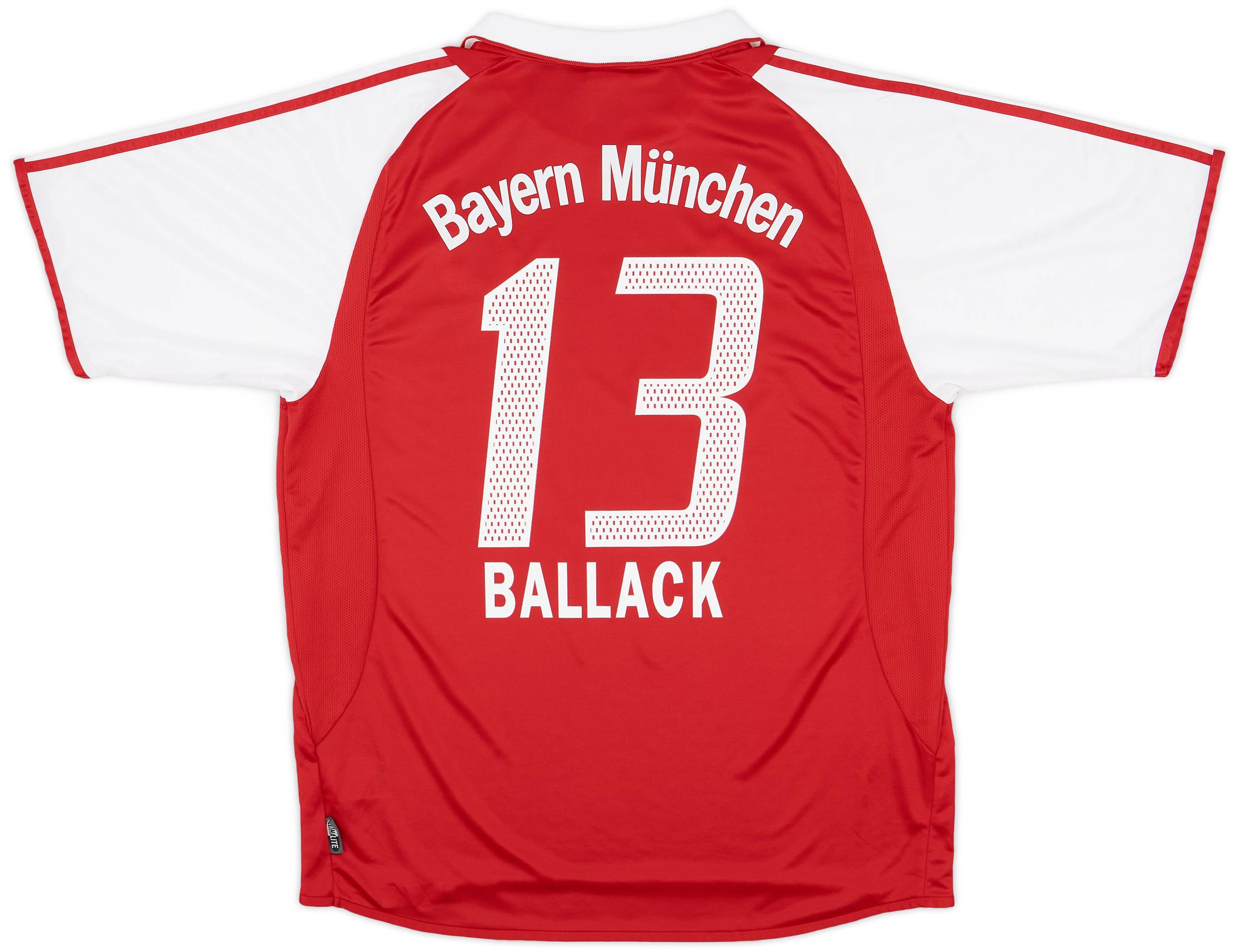 2003-04 Bayern Munich Home Shirt Ballack #13 - 9/10 - (L)