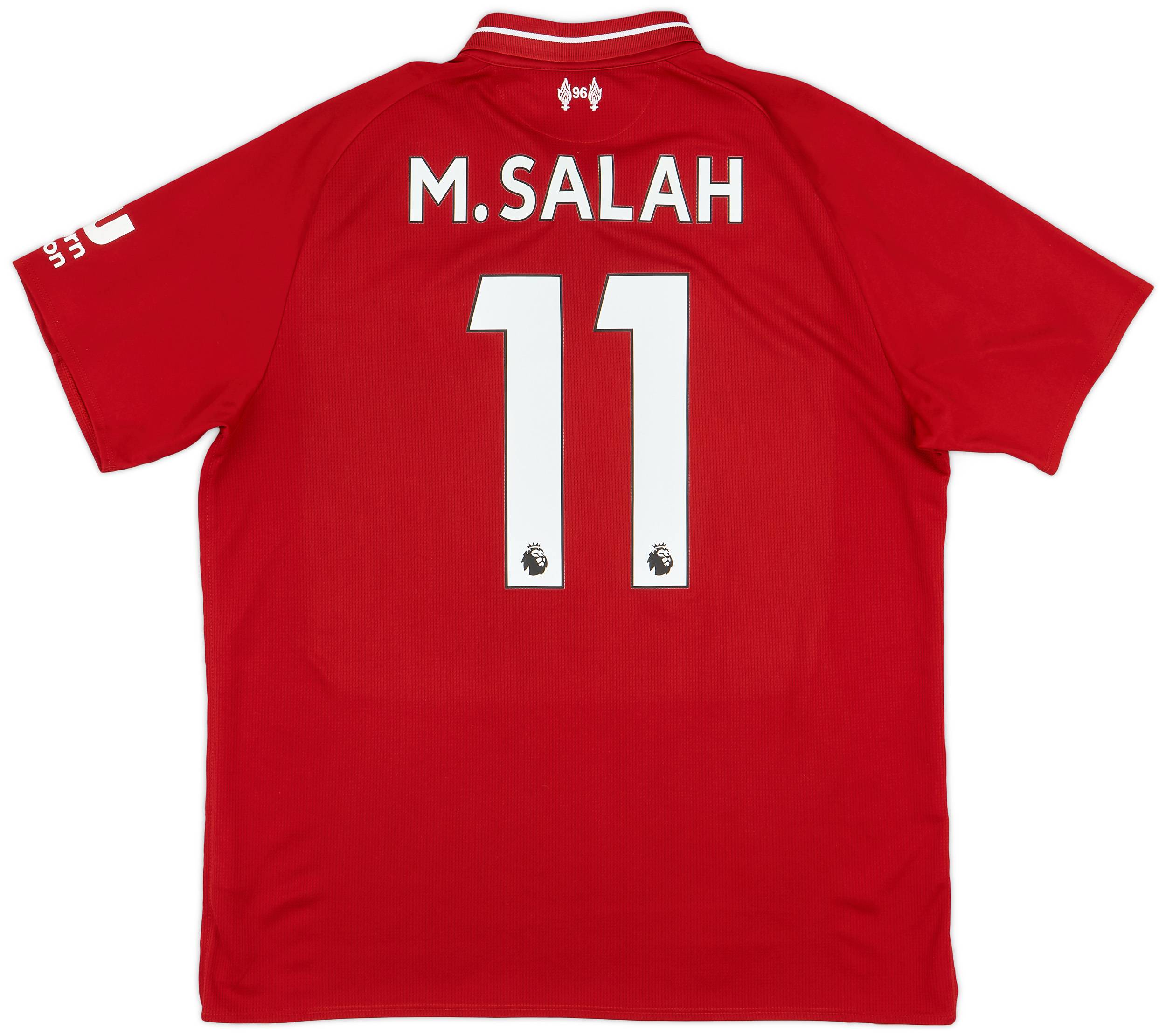2018-19 Liverpool Home Shirt M.Salah #11 - 7/10 - (L)