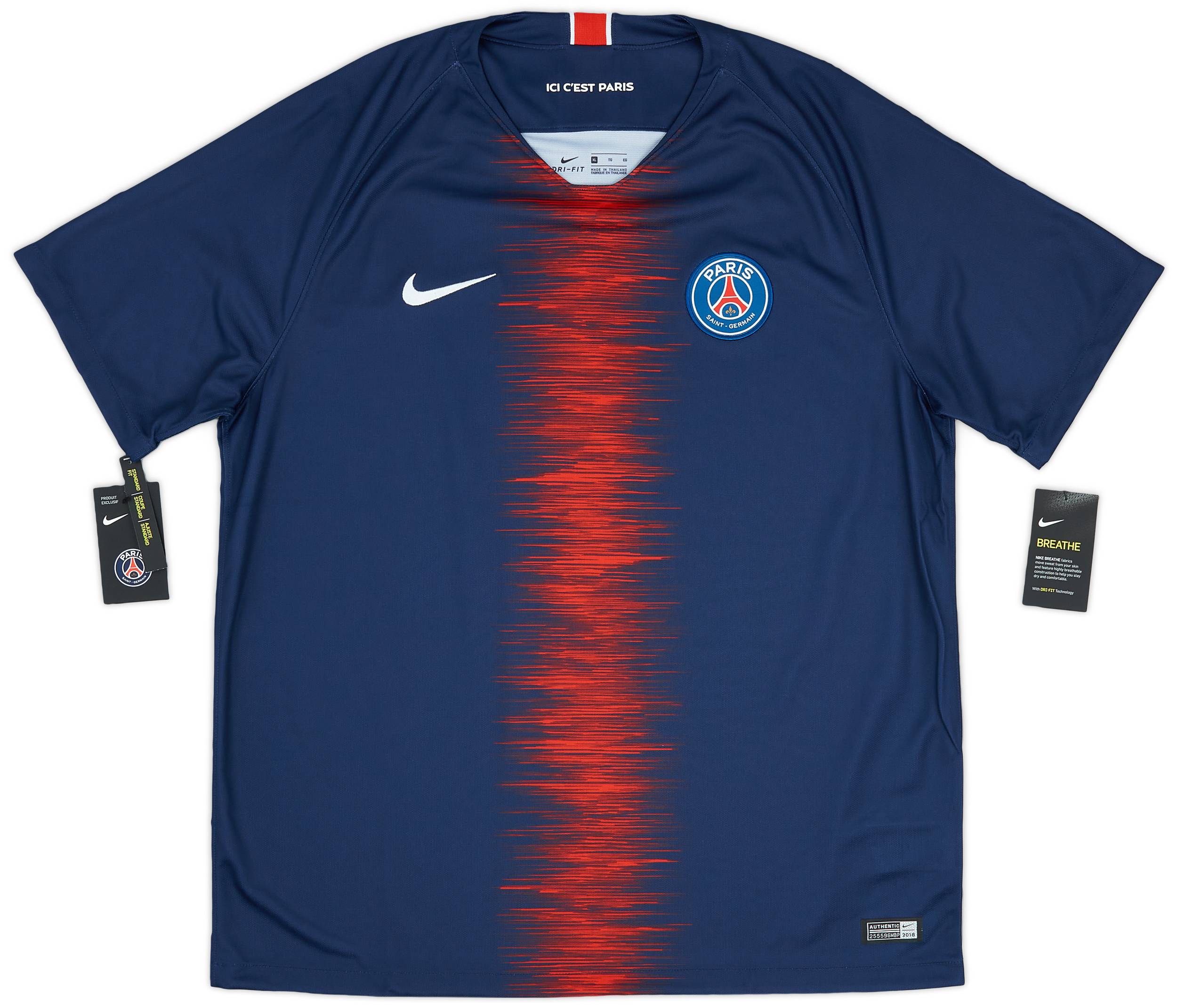 2018-19 Paris Saint-Germain Home Shirt