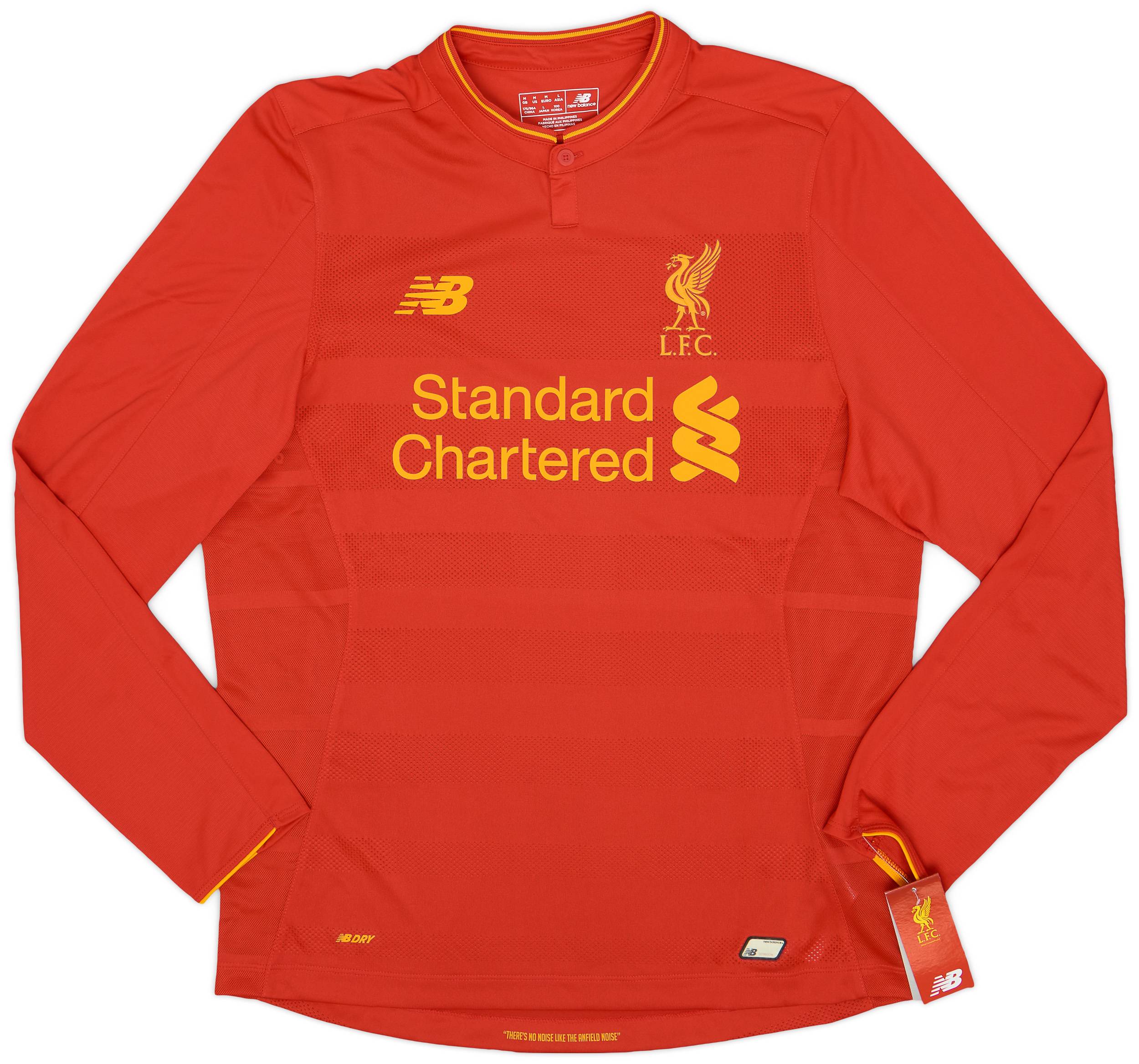 2016-17 Liverpool Home L/S Shirt (M)