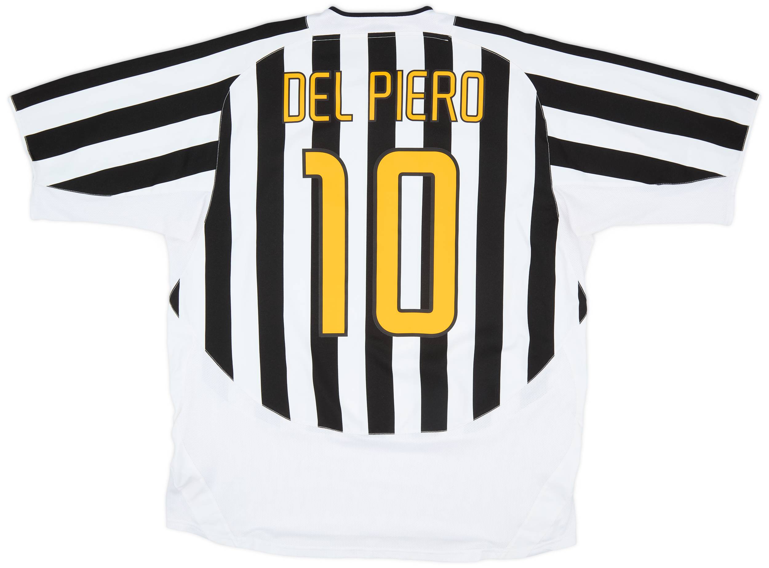 2003-04 Juventus Home Shirt Del Piero #10 - 9/10 - (XXL)