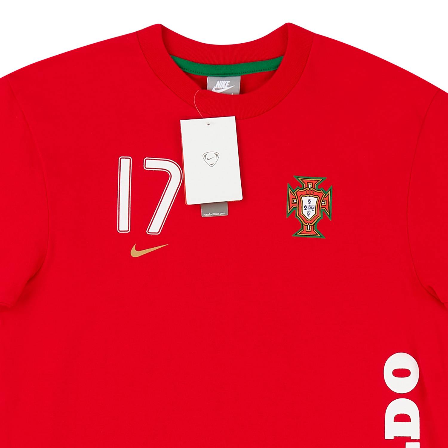 2006-08 Portugal Home Shirt C.Ronaldo #17 (XL)
