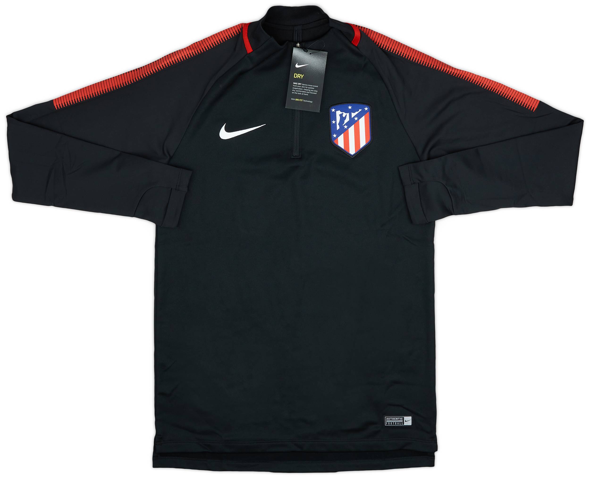2018 19 Atletico Madrid Nike 1 4 Zip Training Top S