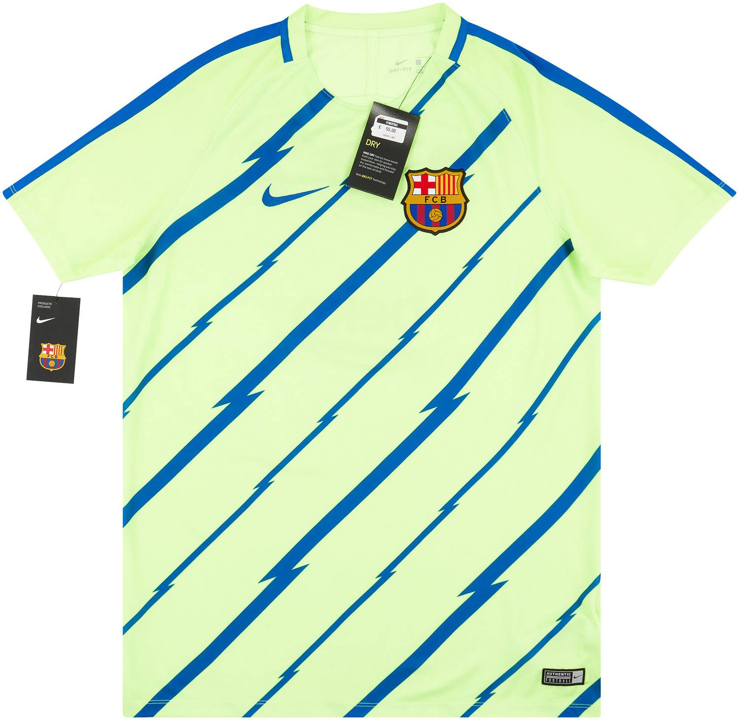 2016-17 Barcelona Nike Pre-Match Training Shirt