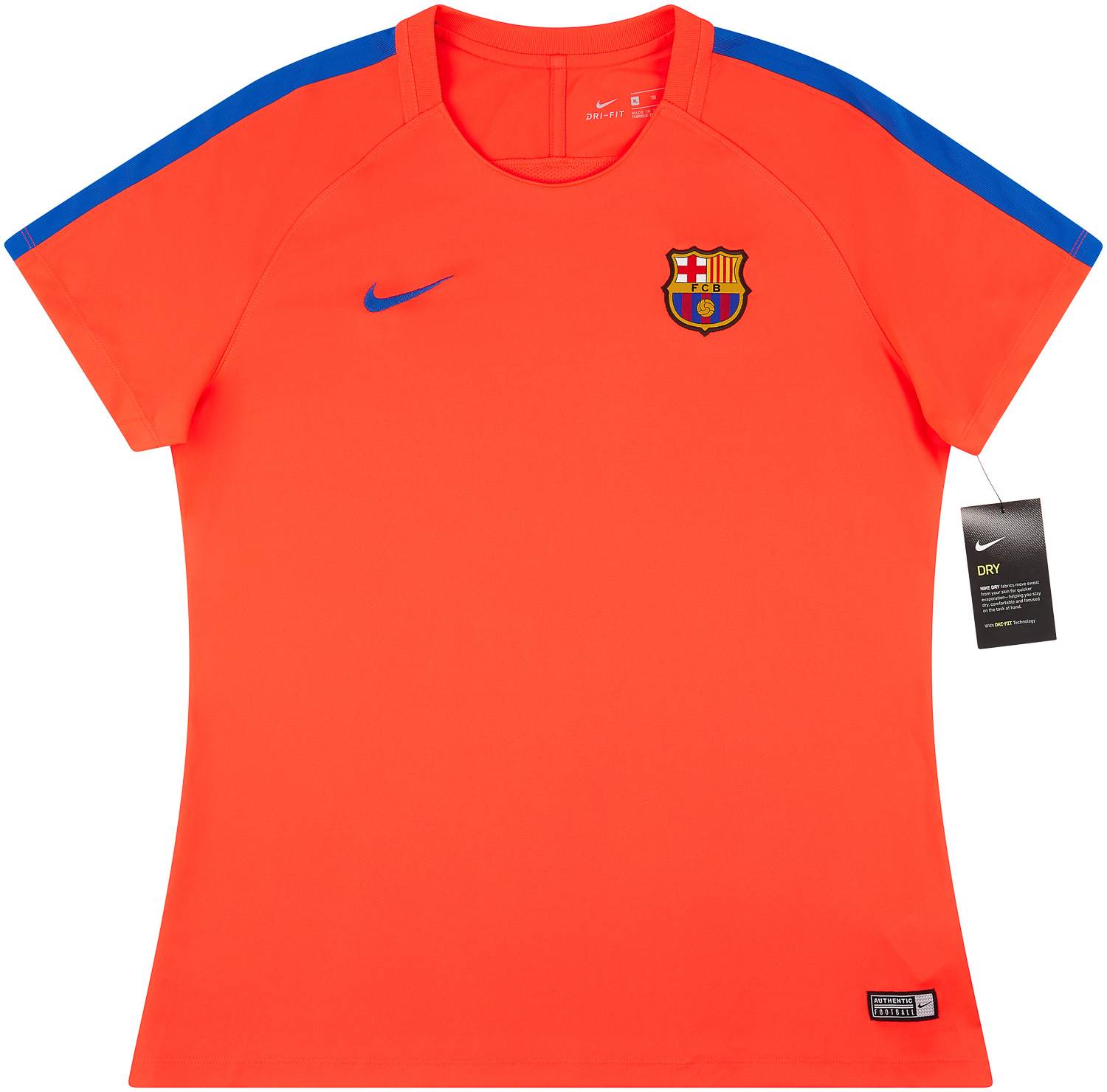 2016-17 Barcelona Nike Training Shirt *w/Tags* Womens (XL)