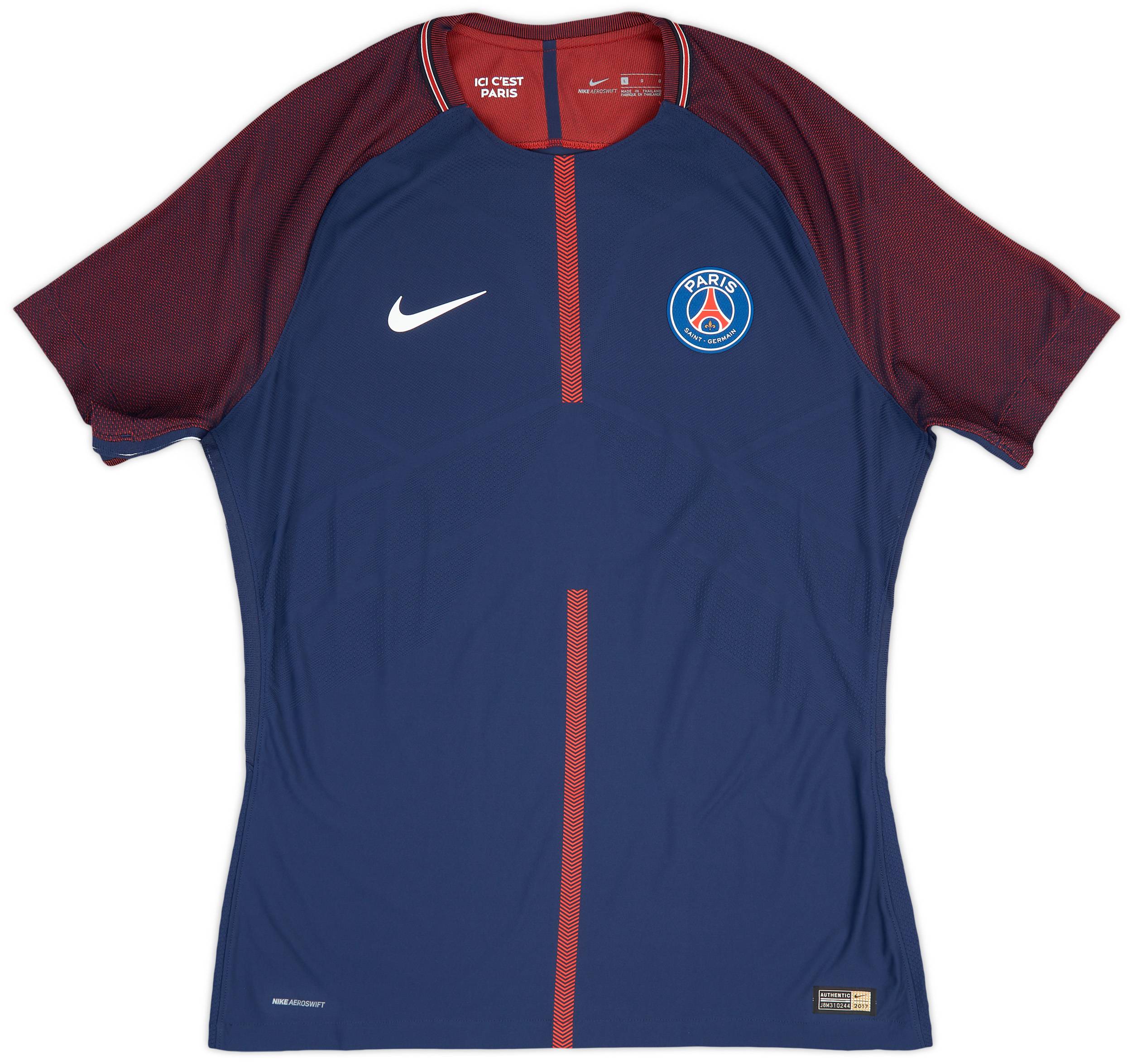2017-18 Paris Saint-Germain Player Issue Home Shirt
