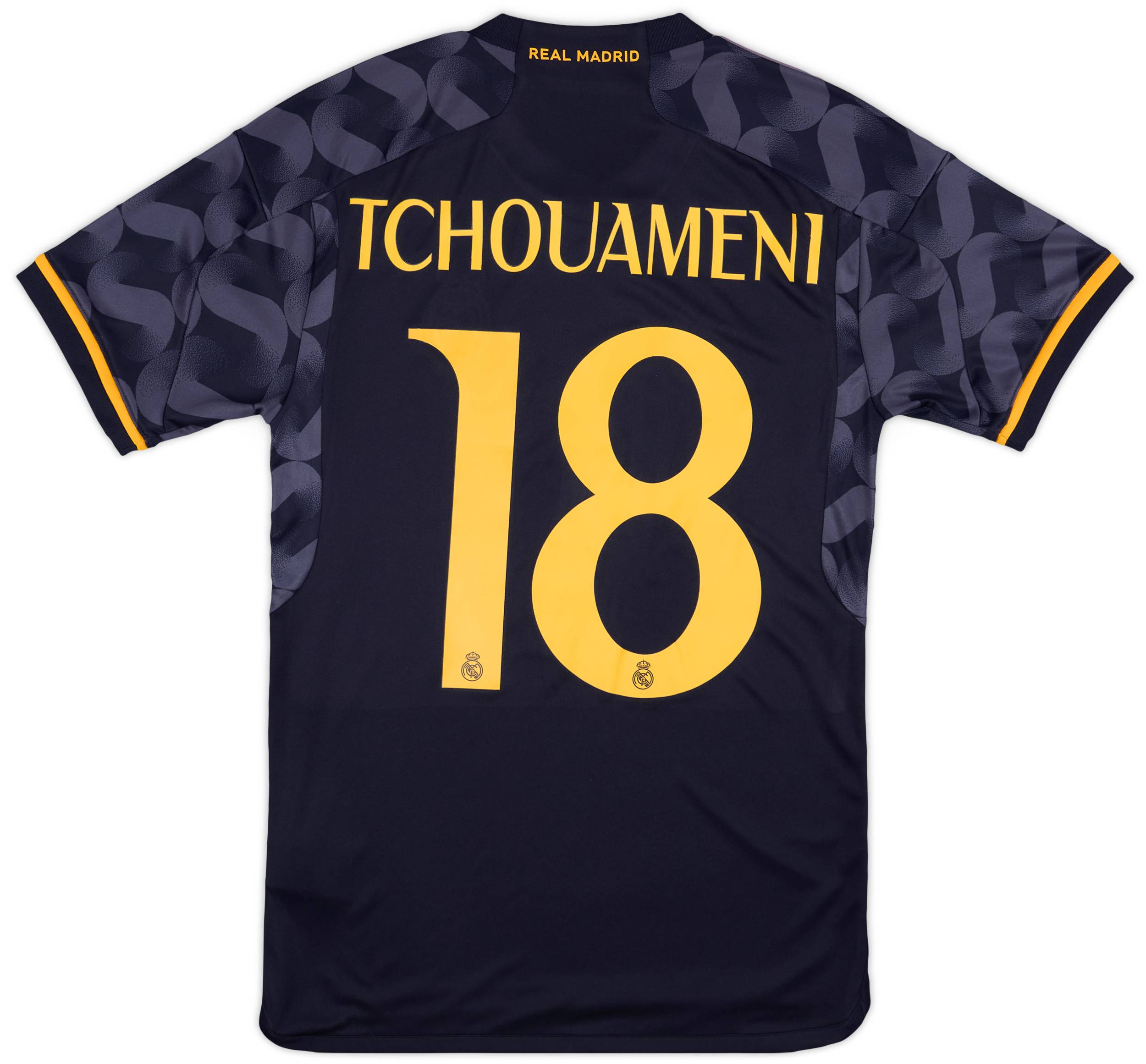 2023-24 Real Madrid Away Shirt Tchouameni #18 - 9/10 - (XS)