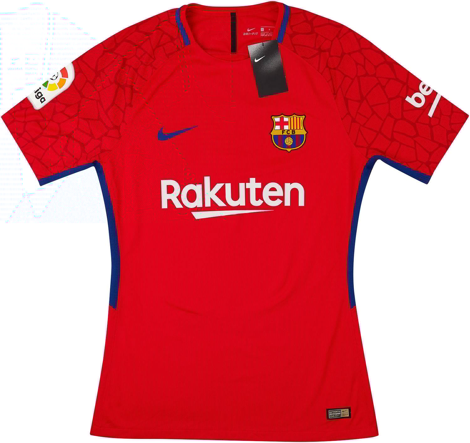 2017-18 Barcelona Player Issue GK S/S Shirt *w/Tags*