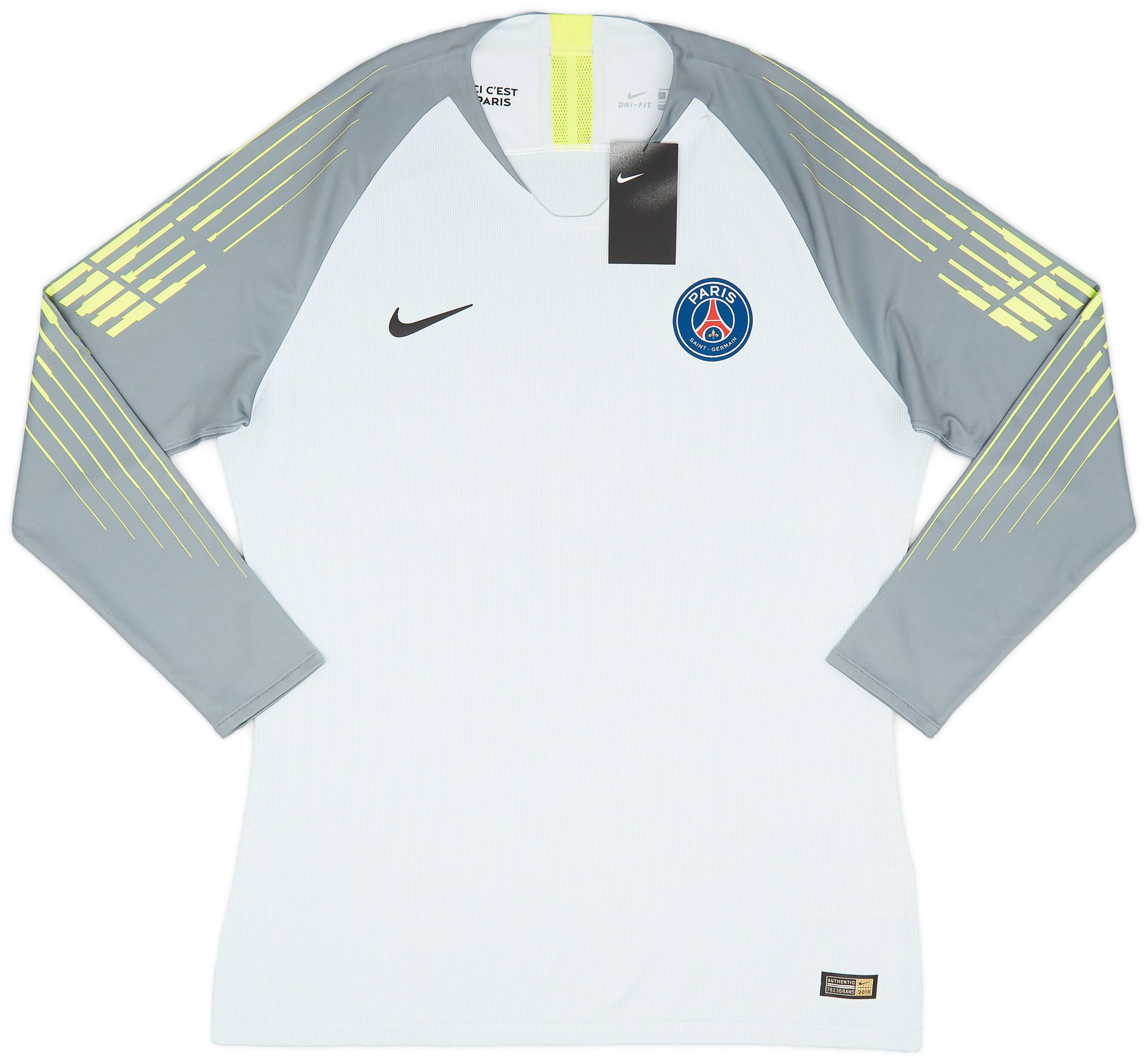 2018-19 Paris Saint-Germain Player Issue GK Shirt (XL)