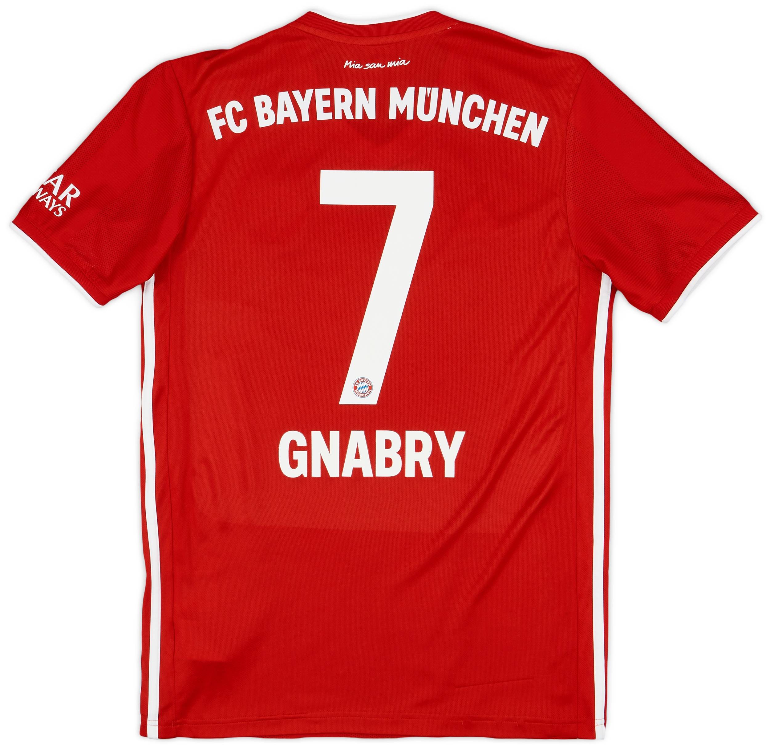 2020-21 Bayern Munich Home Shirt Gnabry #7 - 10/10 - (S)