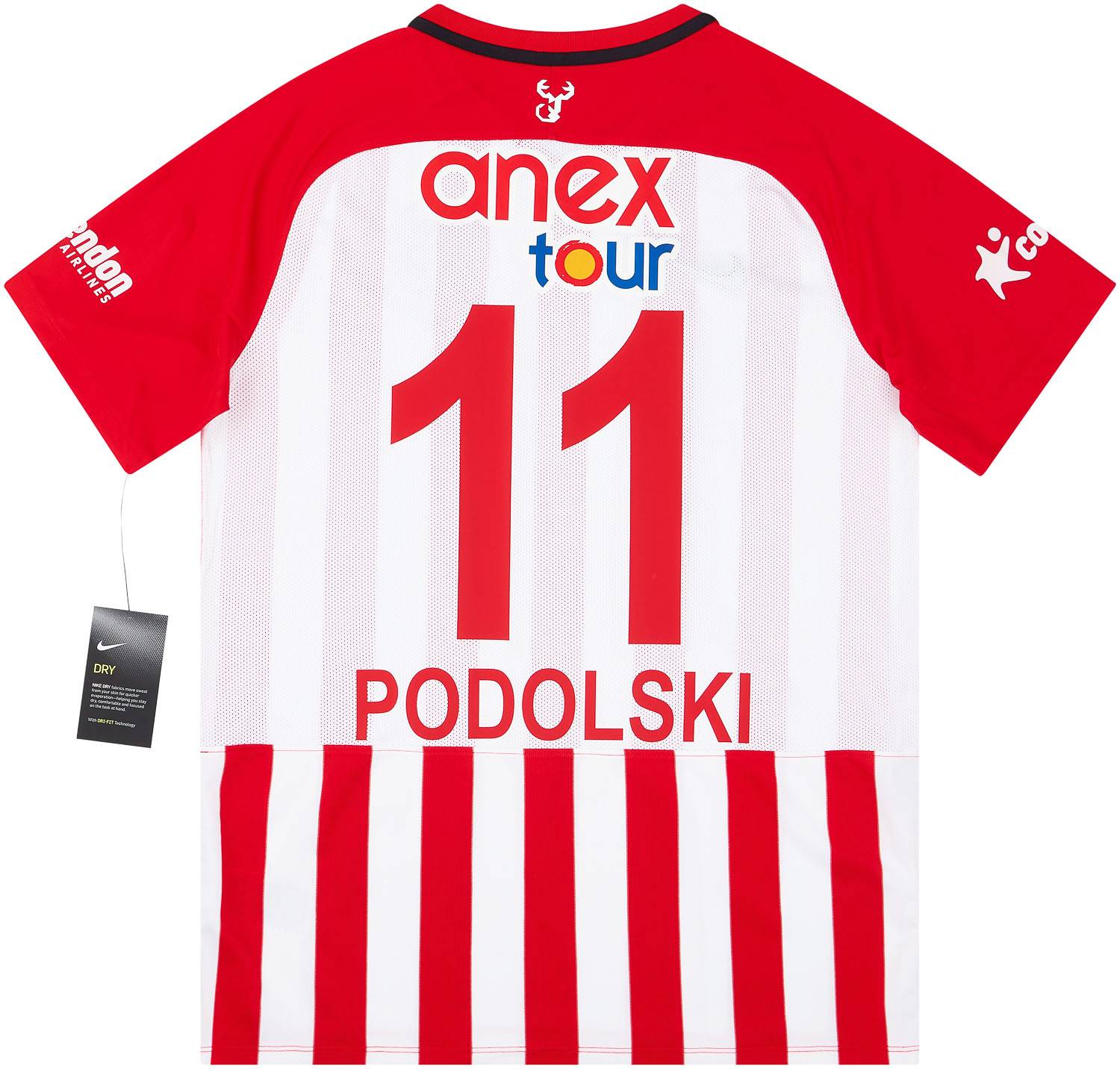 2019-20 Antalyaspor Home Shirt Podolski #11