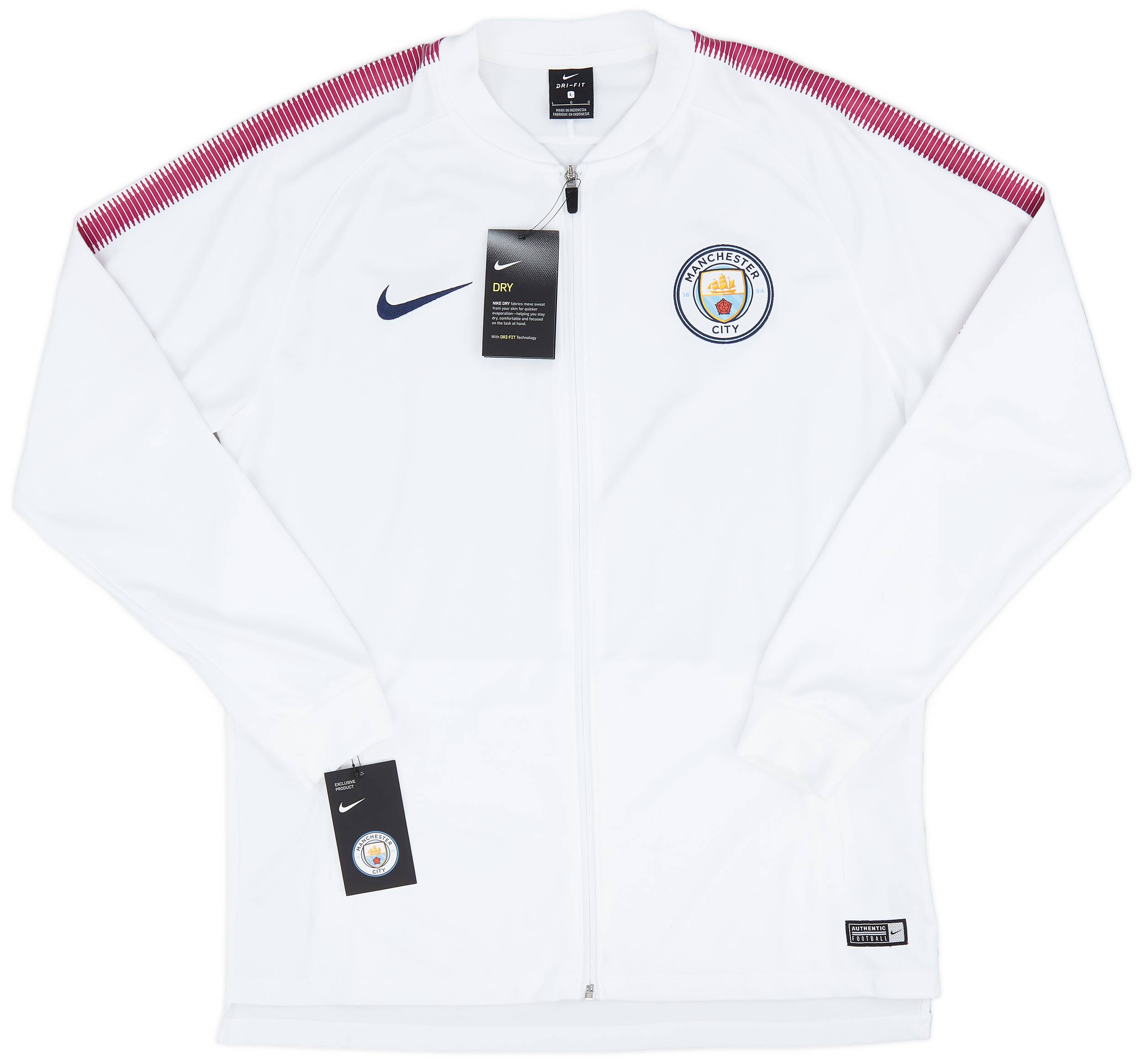 2018-19 Manchester City Nike Training Jacket - (L)