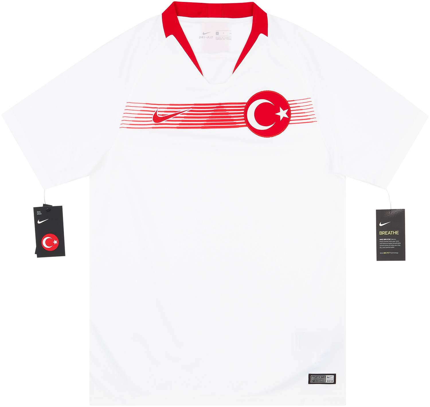 2018-19 Turkey Away Shirt (S)