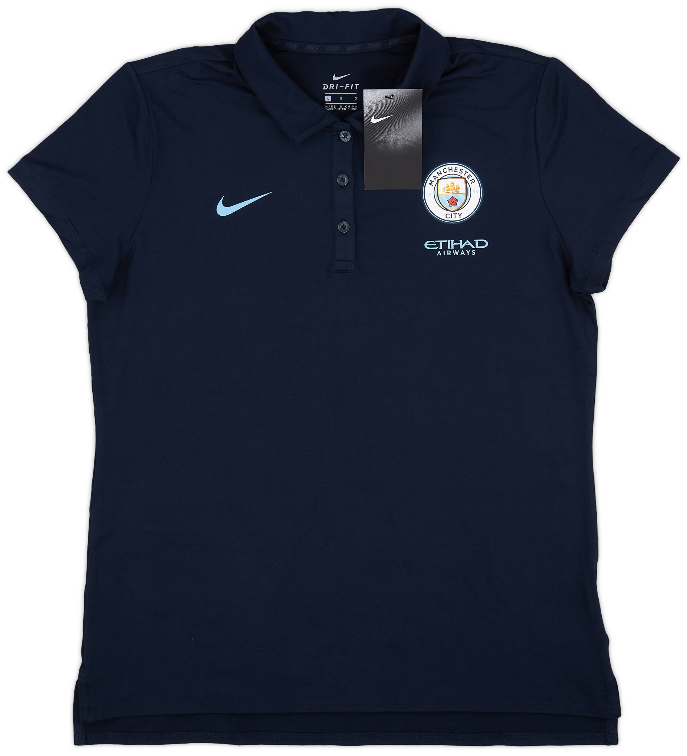 2017-18 Manchester City Puma Polo T-Shirt - (Womens)
