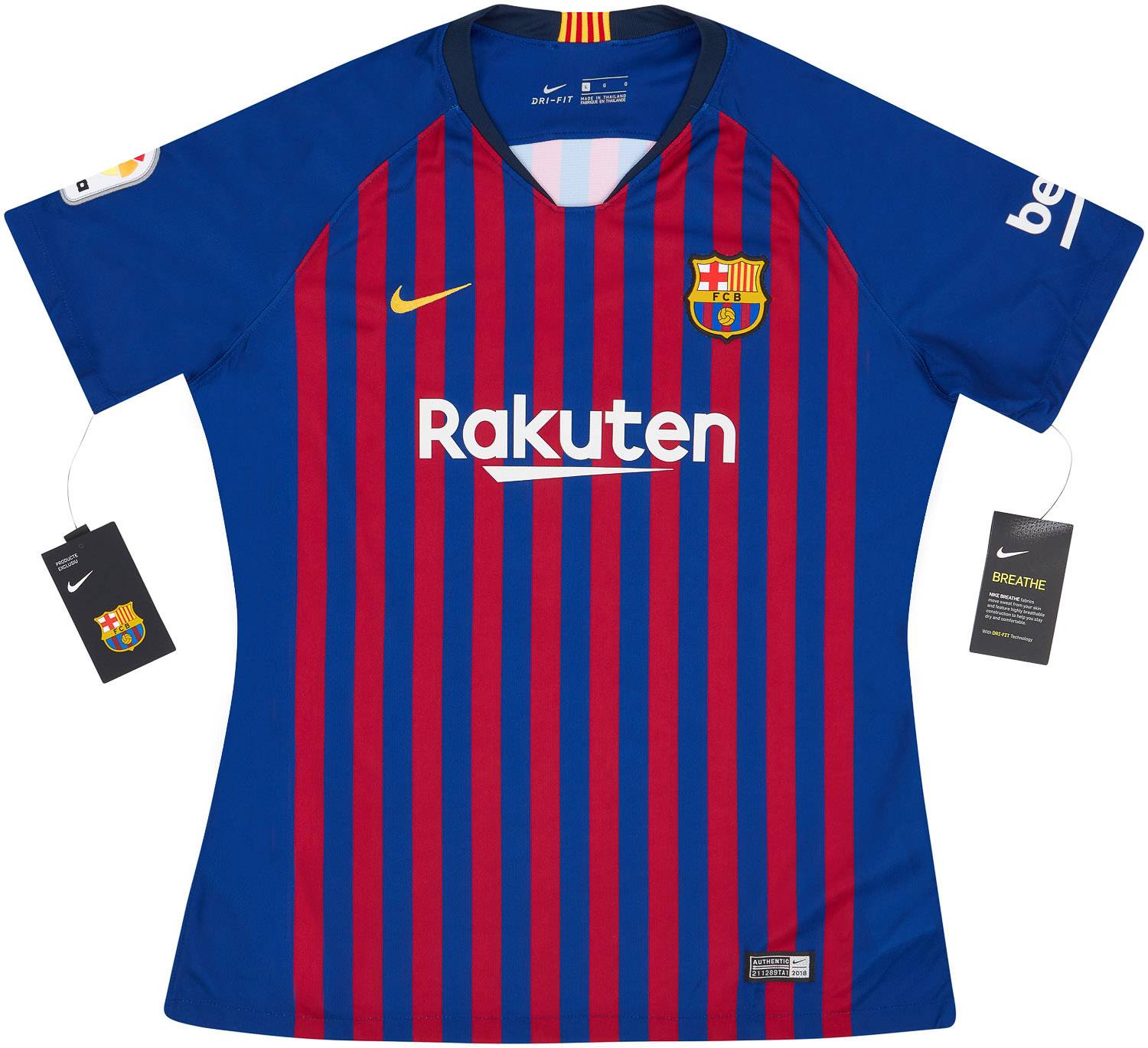 2018 19 Barcelona Home Shirt Womens