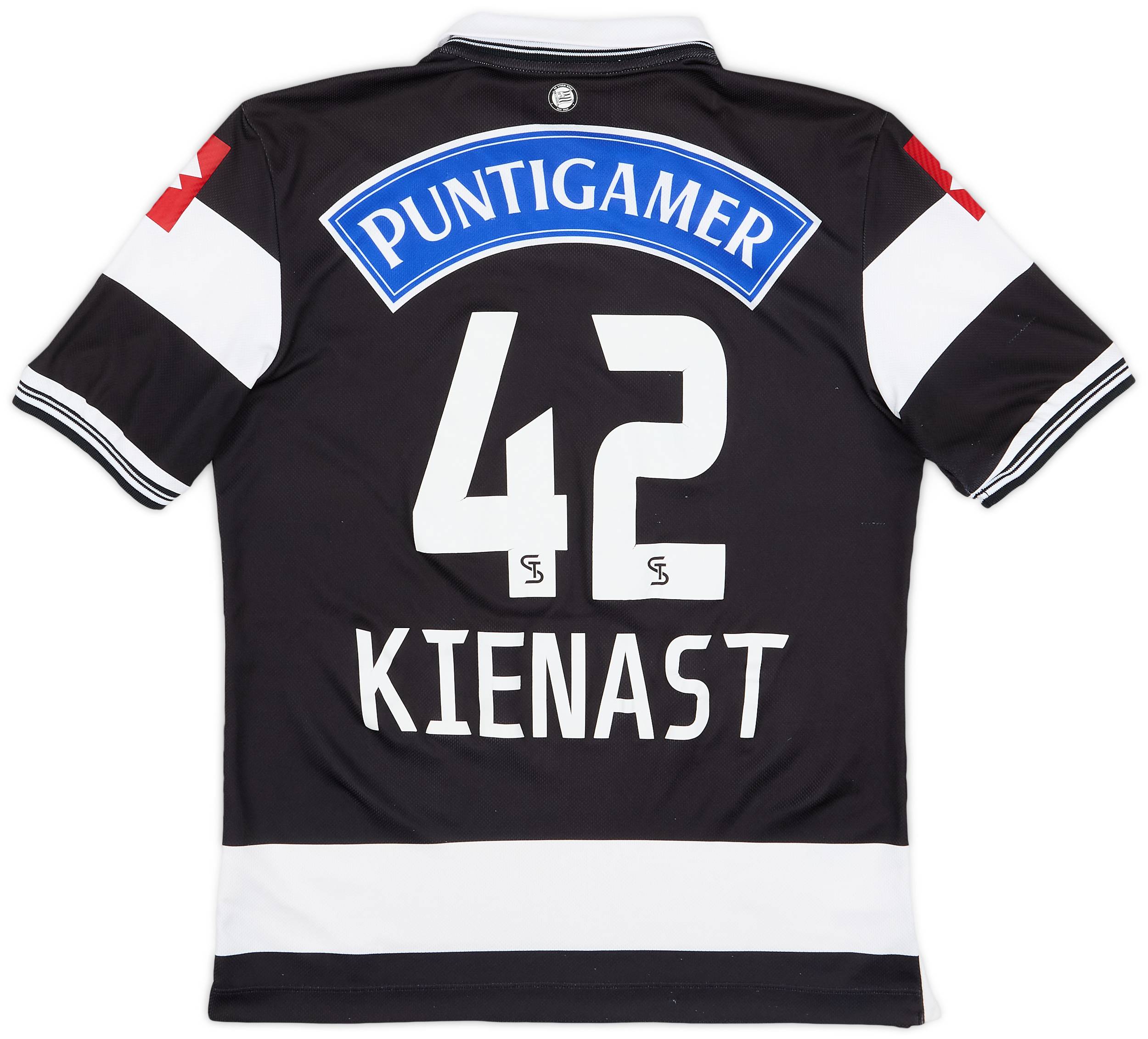 2014-15 Sturm Graz Home Shirt Kienast #42 - 7/10 - (S)
