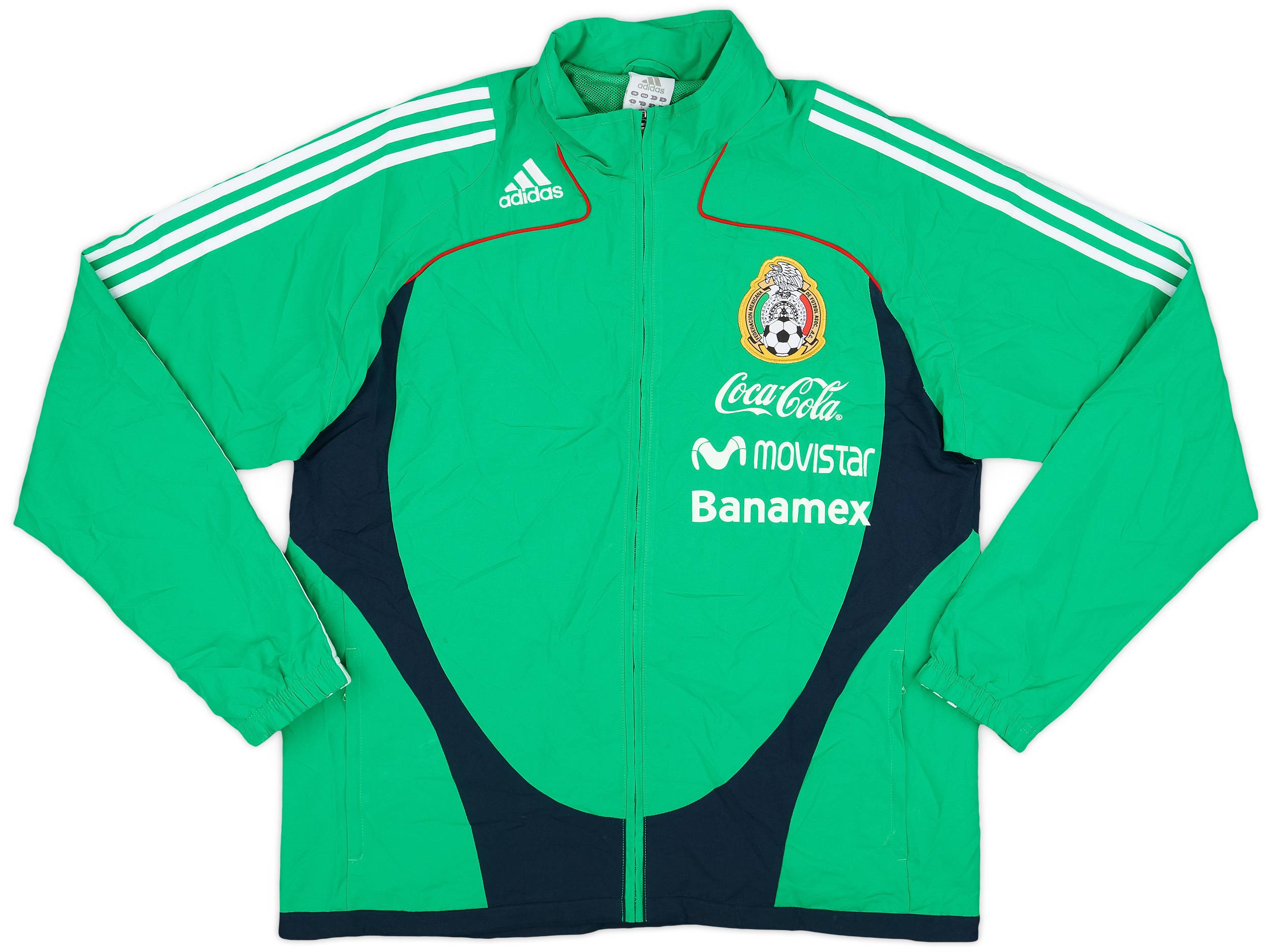 2008 09 Mexico adidas Player Issue Track Jacket 9 10 L XL