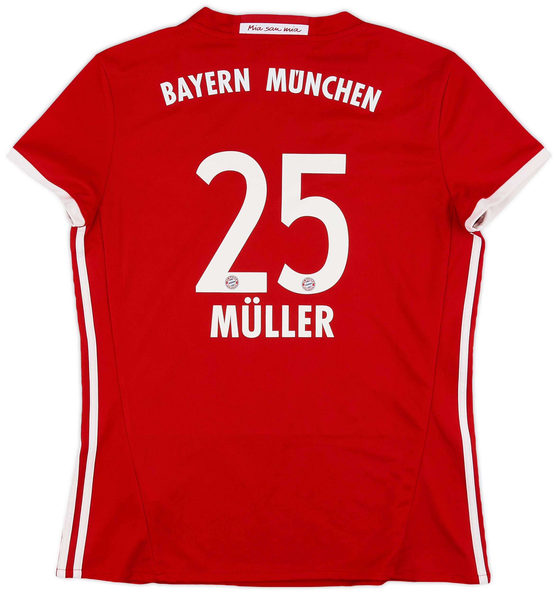 2016-17 Bayern Munich Home Shirt Muller #25 - 9/10 - (Women's XL)