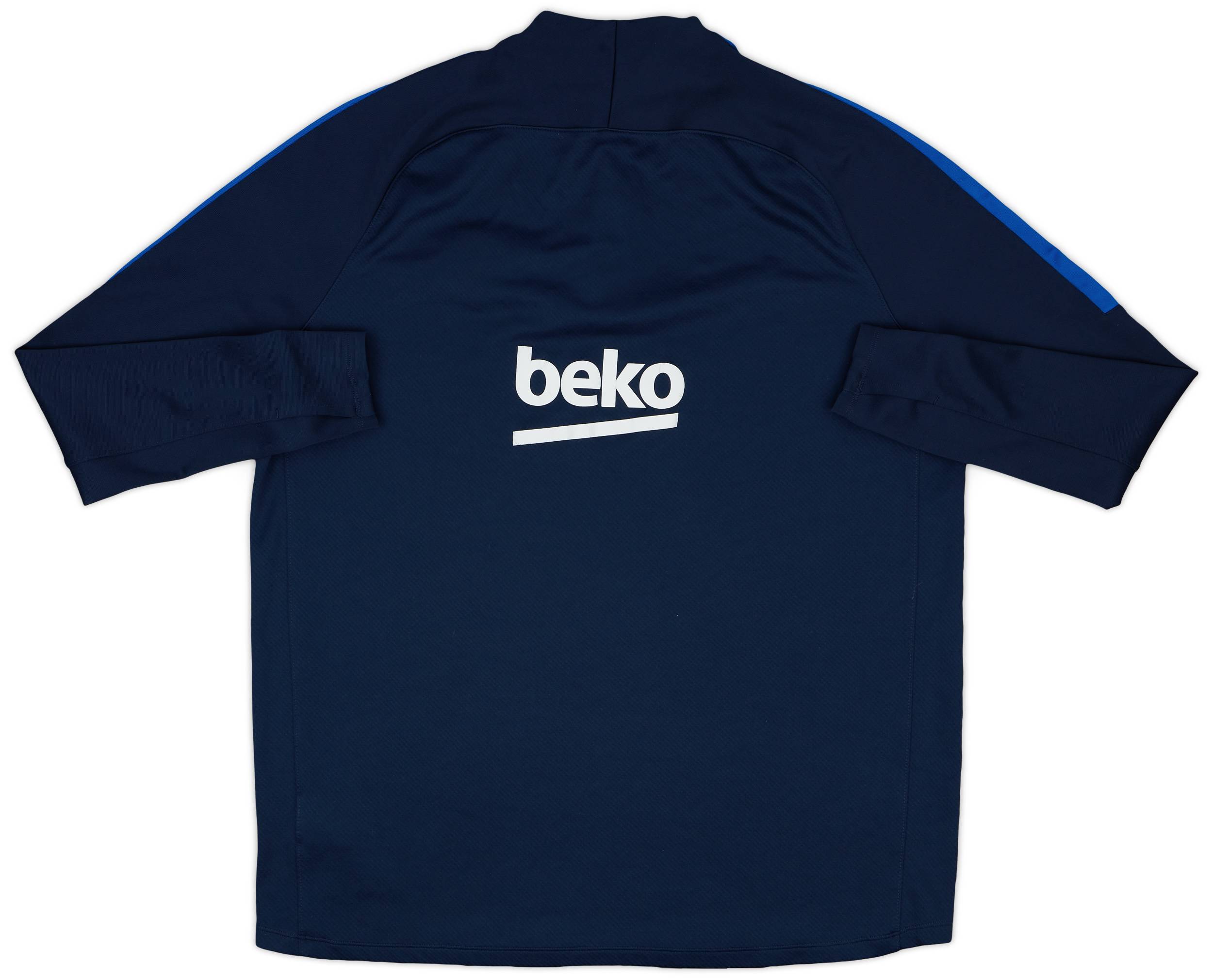 2016-17 Barcelona Nike 1/4 Zip Training Top - 7/10 - (XXL)