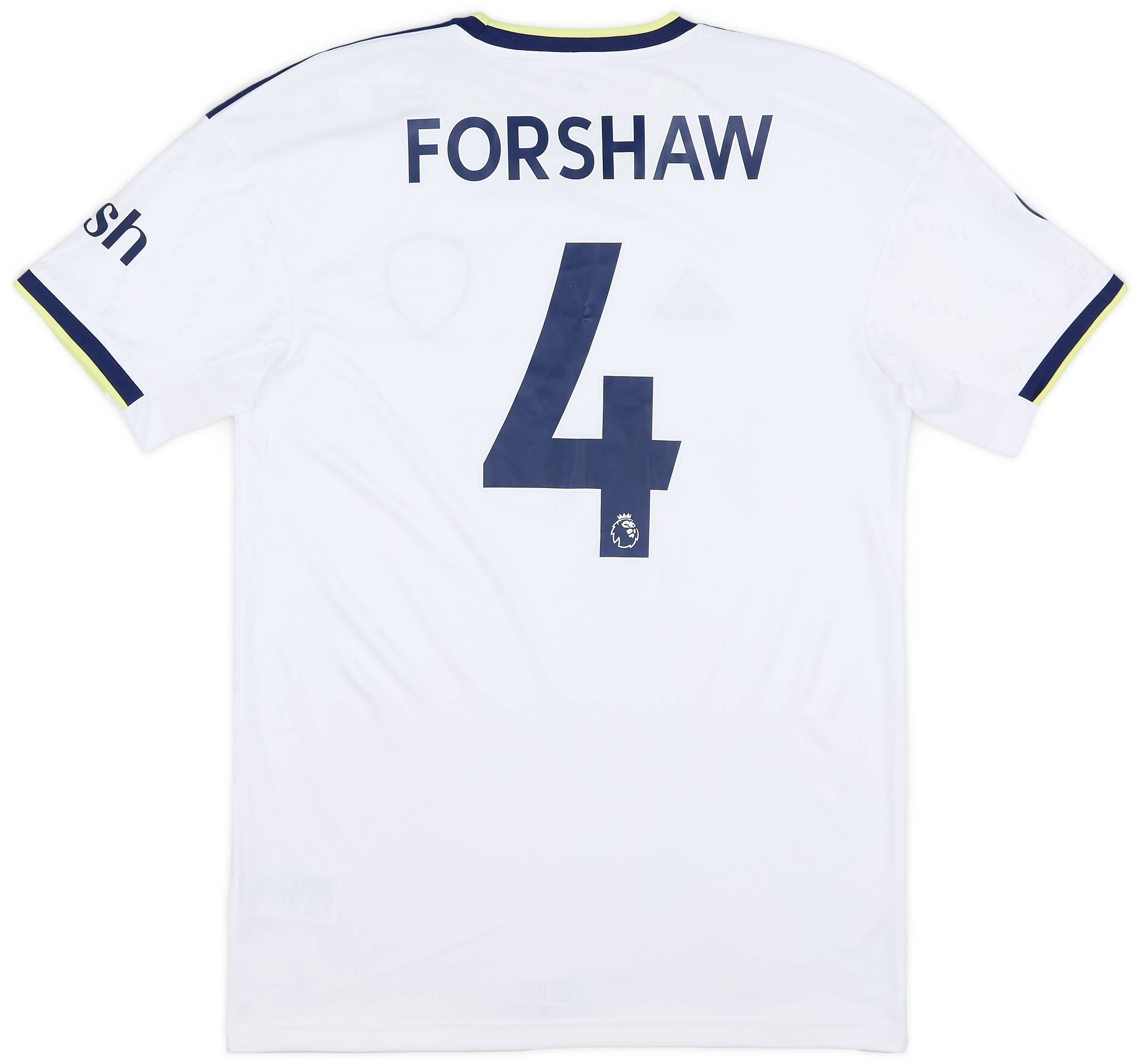 2022-23 Leeds United Home Shirt Forshaw #4 (S)