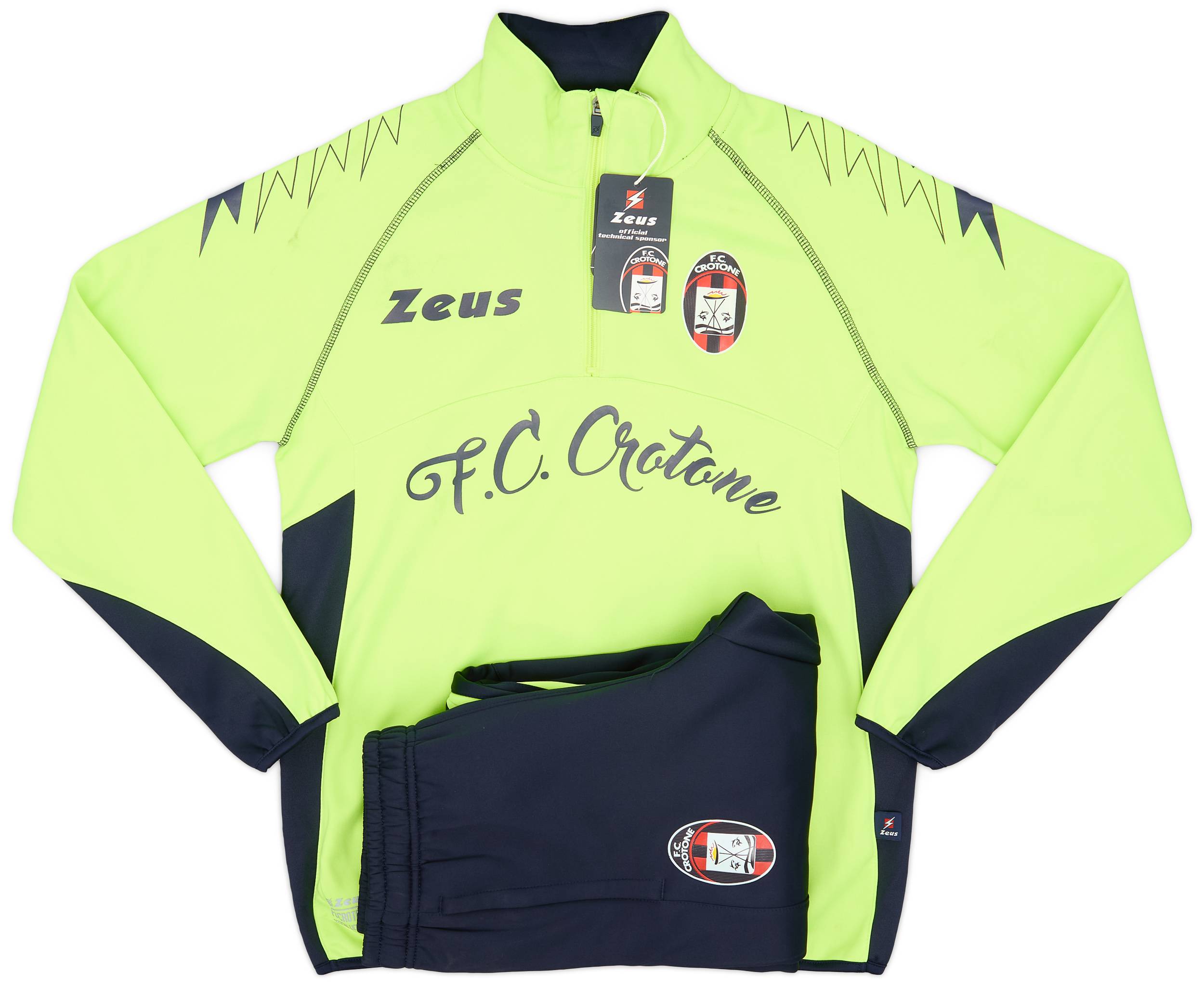 2016-17 Crotone Zeus Training Tracksuit