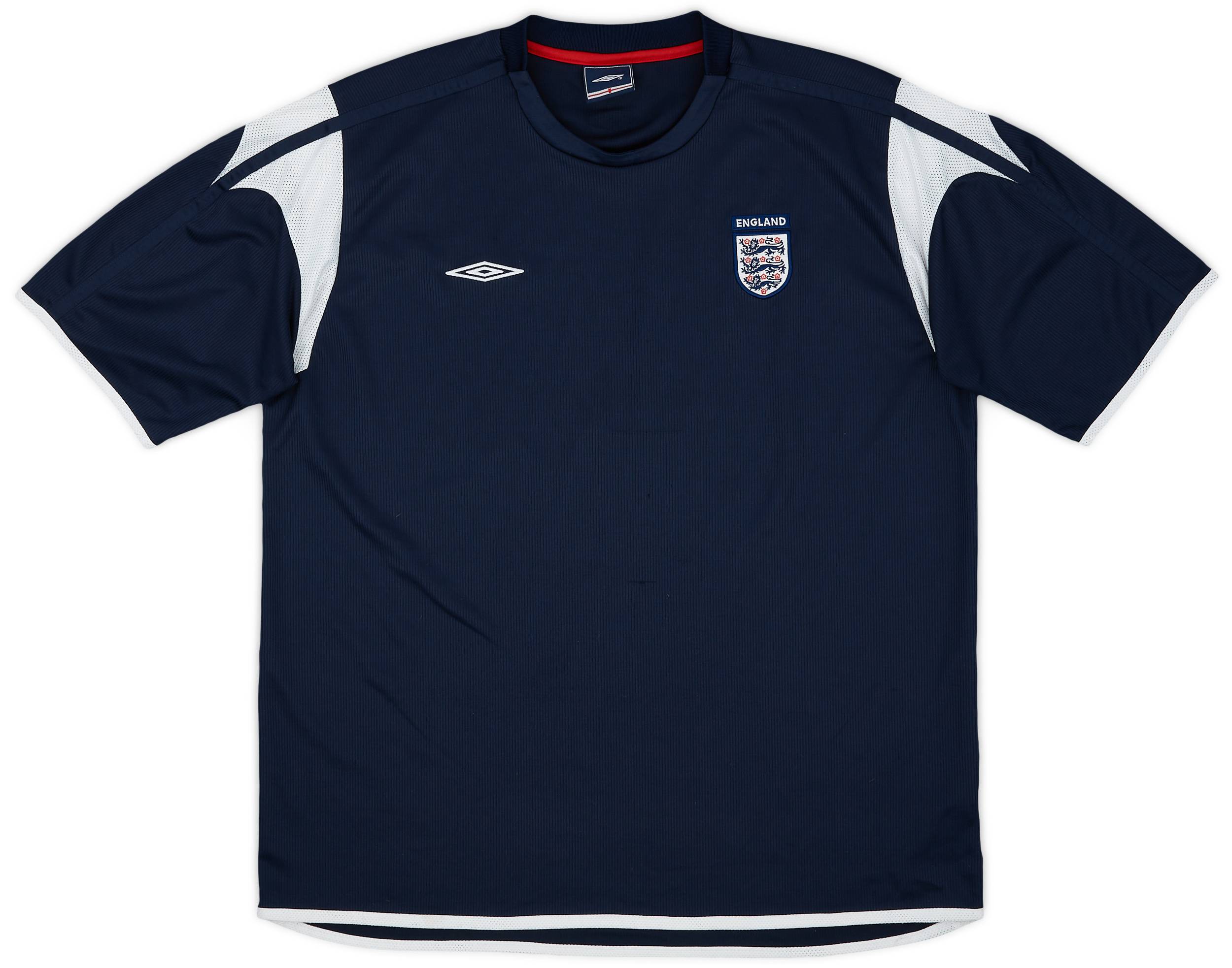 2004-05 England Umbro Training Shirt - 5/10 - (XL)