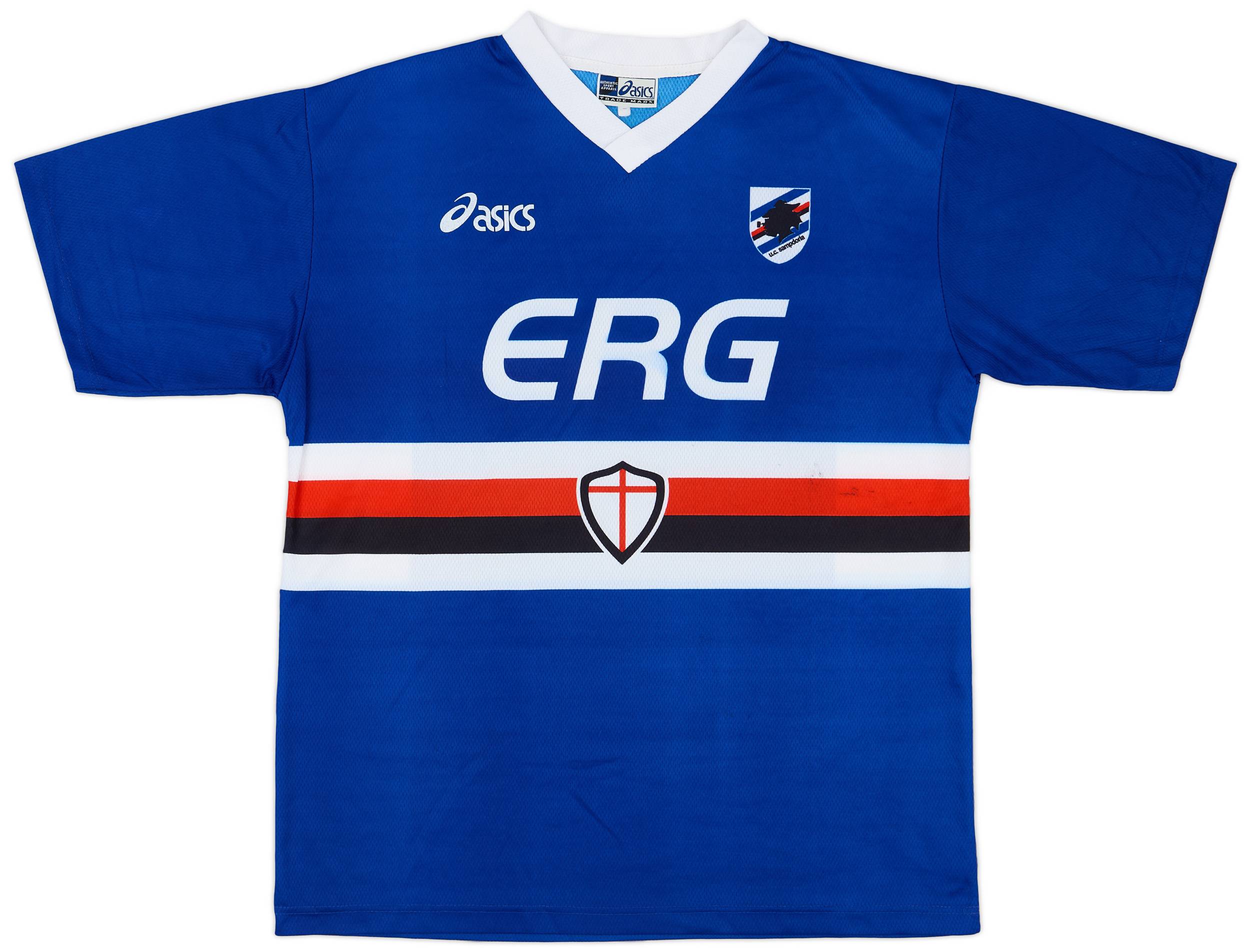 2002-03 Sampdoria Basic Home Shirt - 5/10 - (XL)