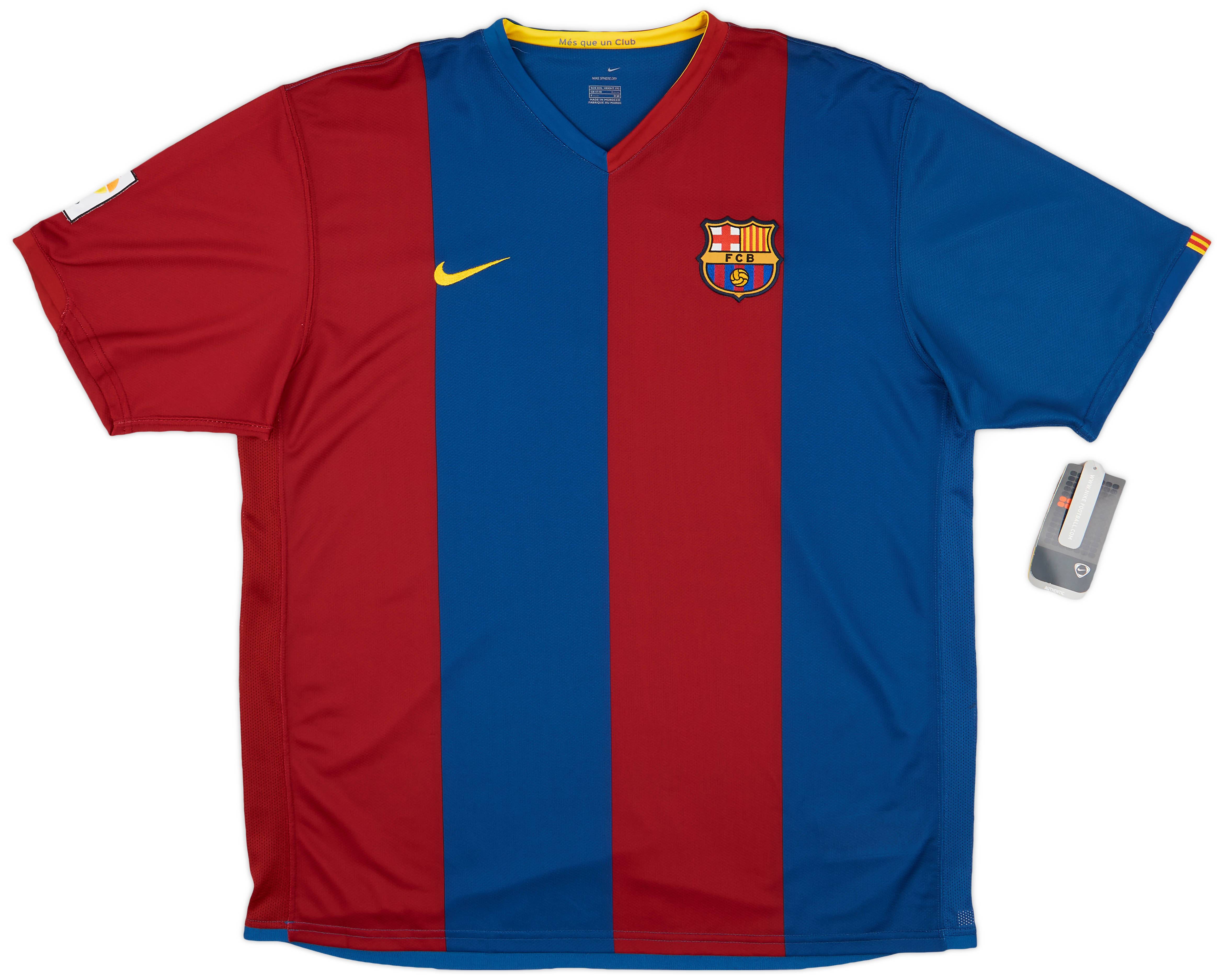 FC Barcelona Nike シャツ Messi 19 2006-07 Barcelona Home Shirt Messi #19 (XXL)