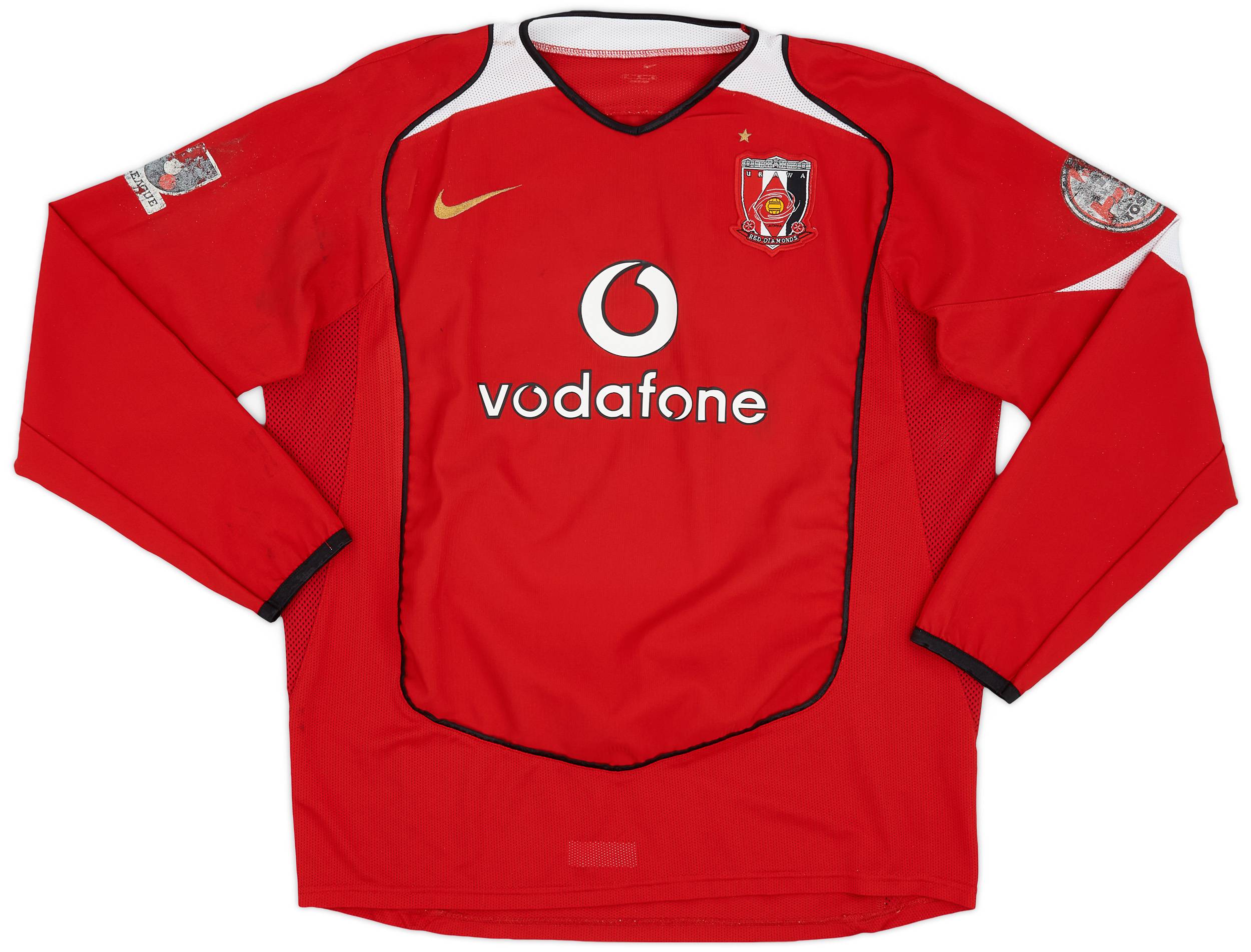 2005 Urawa Red Diamonds Home L S Shirt 6 10 XL