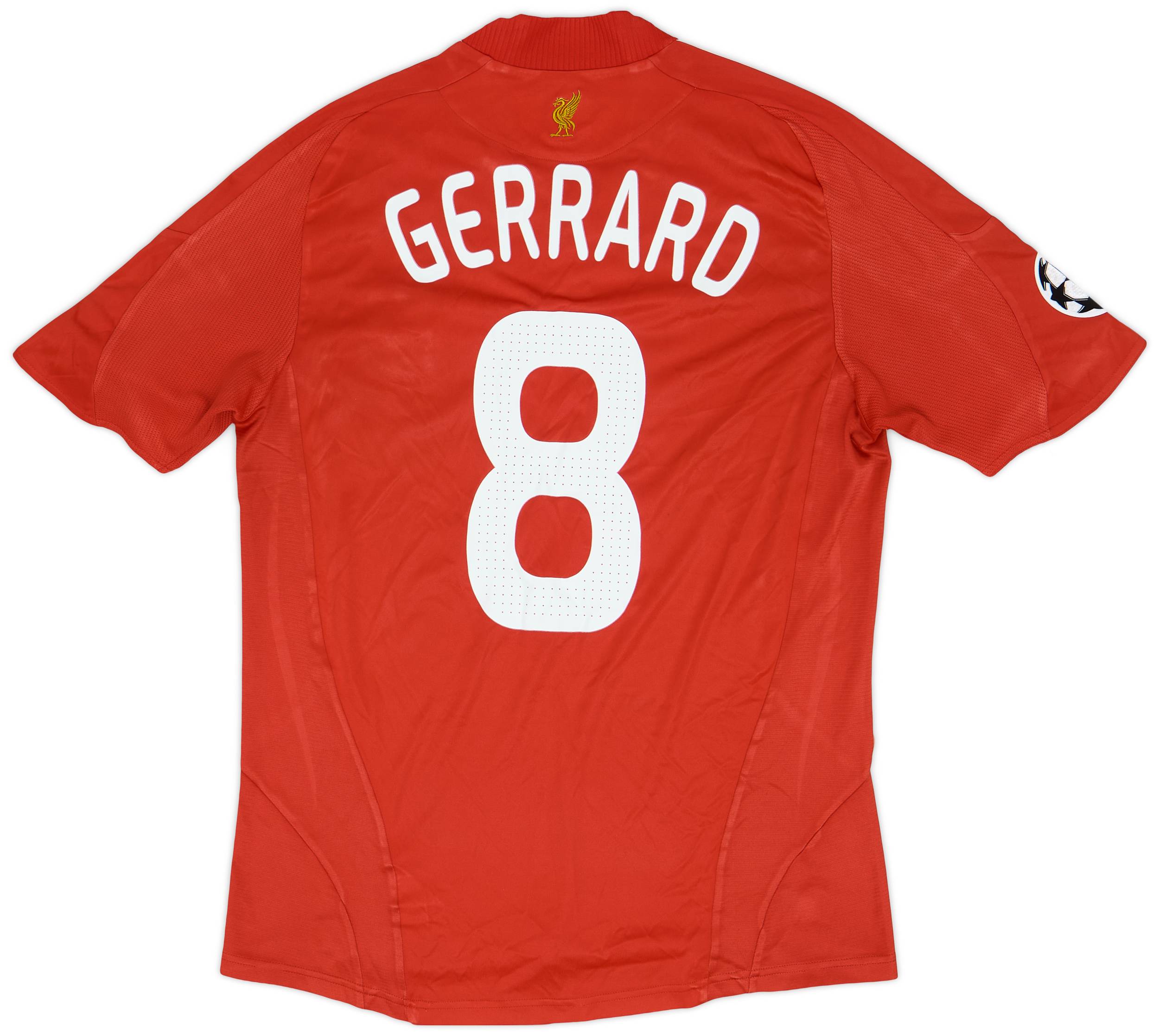 Nike Liverpool Home Gerrard 8 Jersey 2023-2024 (Legend Printing)