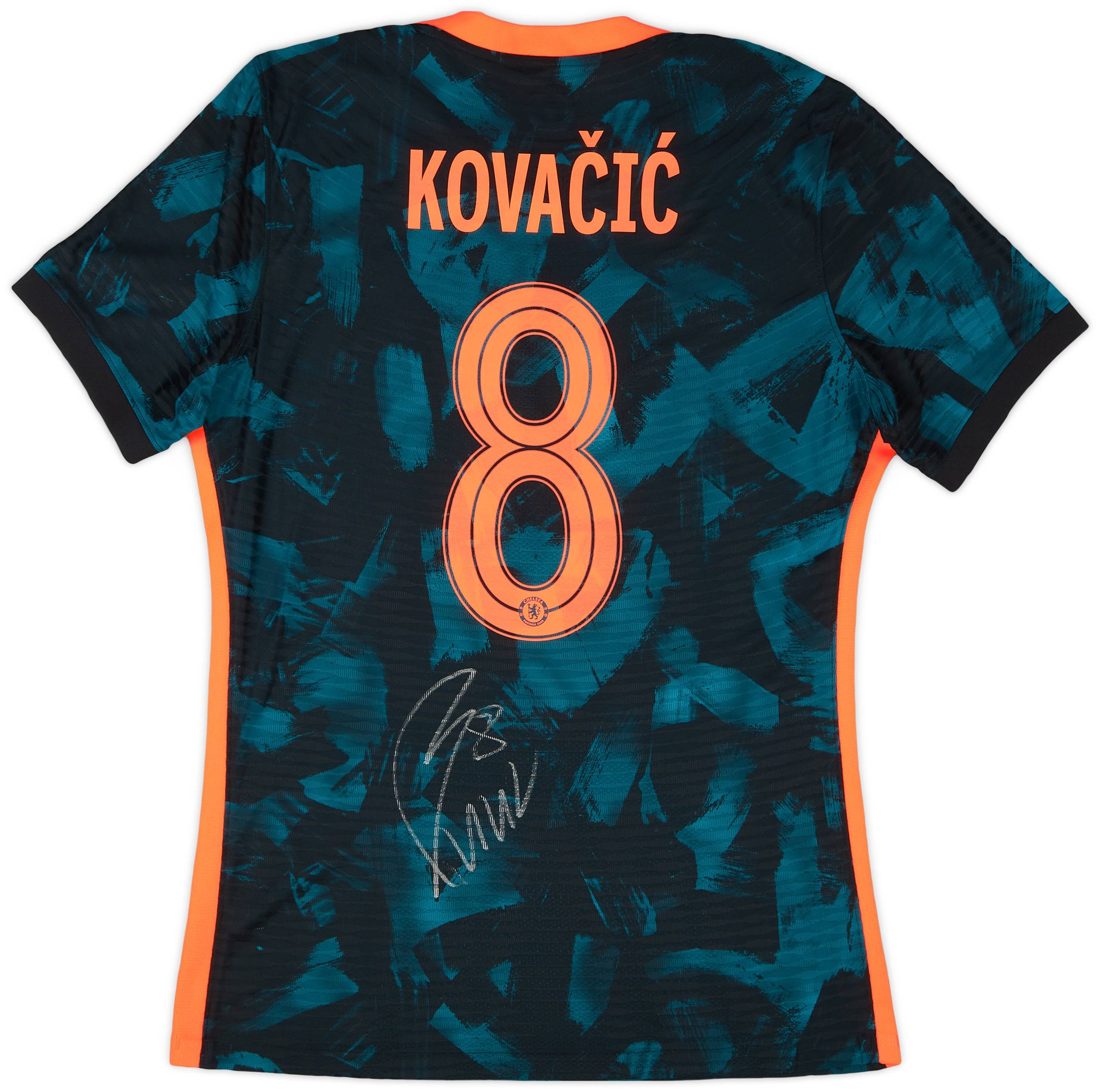 2021 22 Chelsea Player Issue Signed Third Shirt Kova i 8 As New L