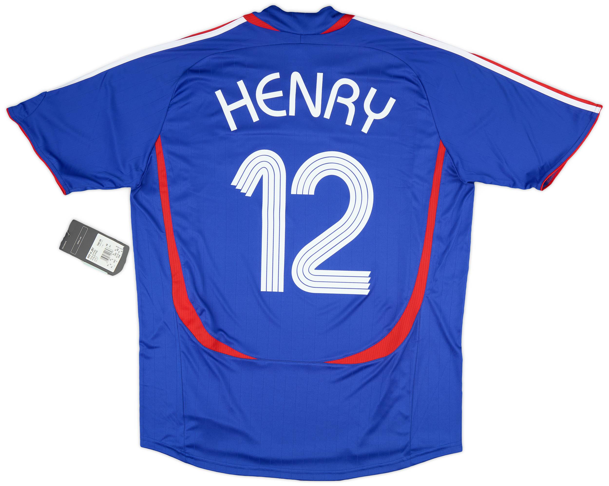 2006-07 France Home Shirt Henry #12 (XL)