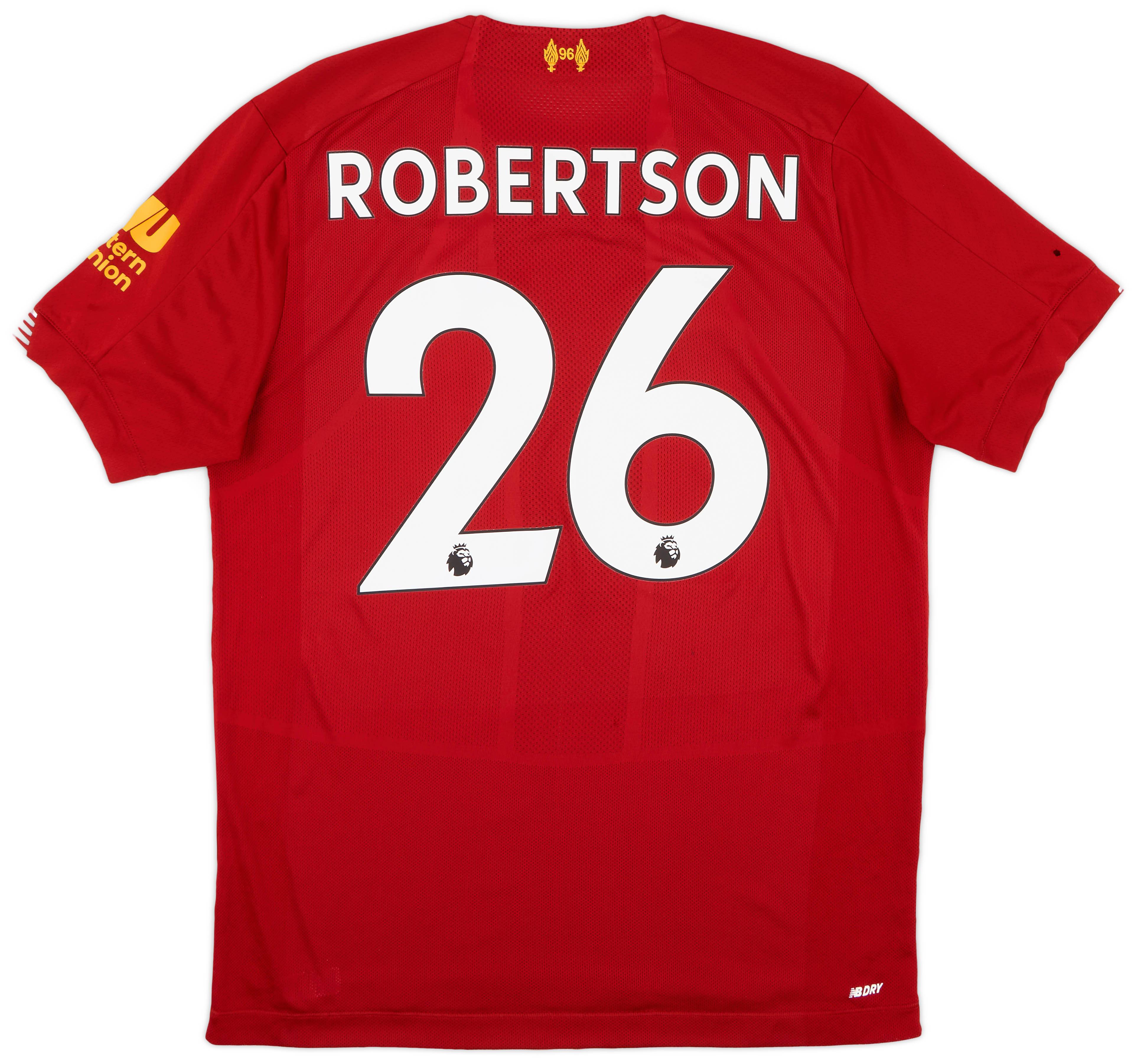 2019-20 Liverpool Home Shirt Robertson #26 - 5/10 - (L)