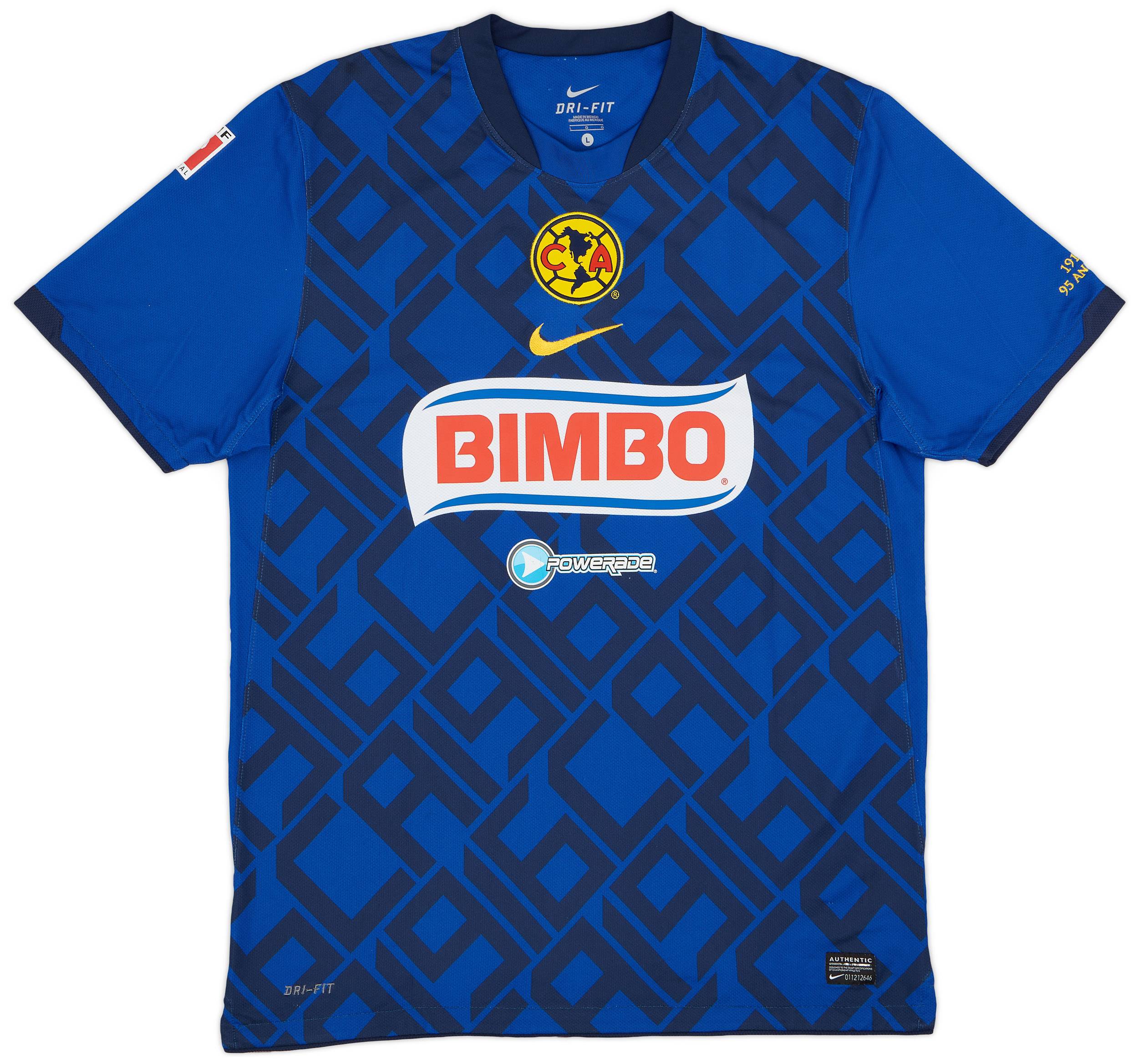 2011 12 Club America 95 Aniversario Shirt 7 10 L
