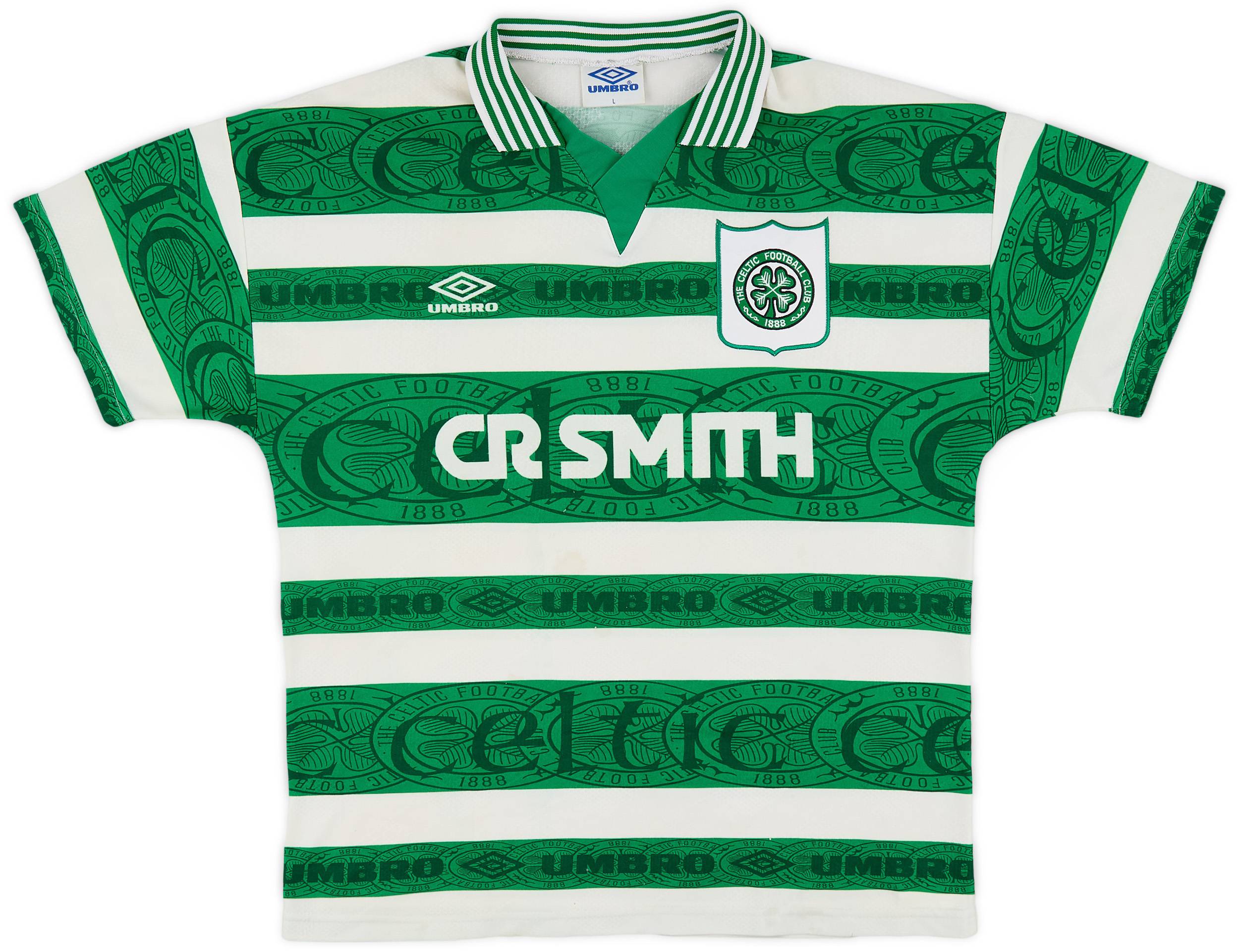 1995-97 Celtic Home Shirt - 7/10 - (L)