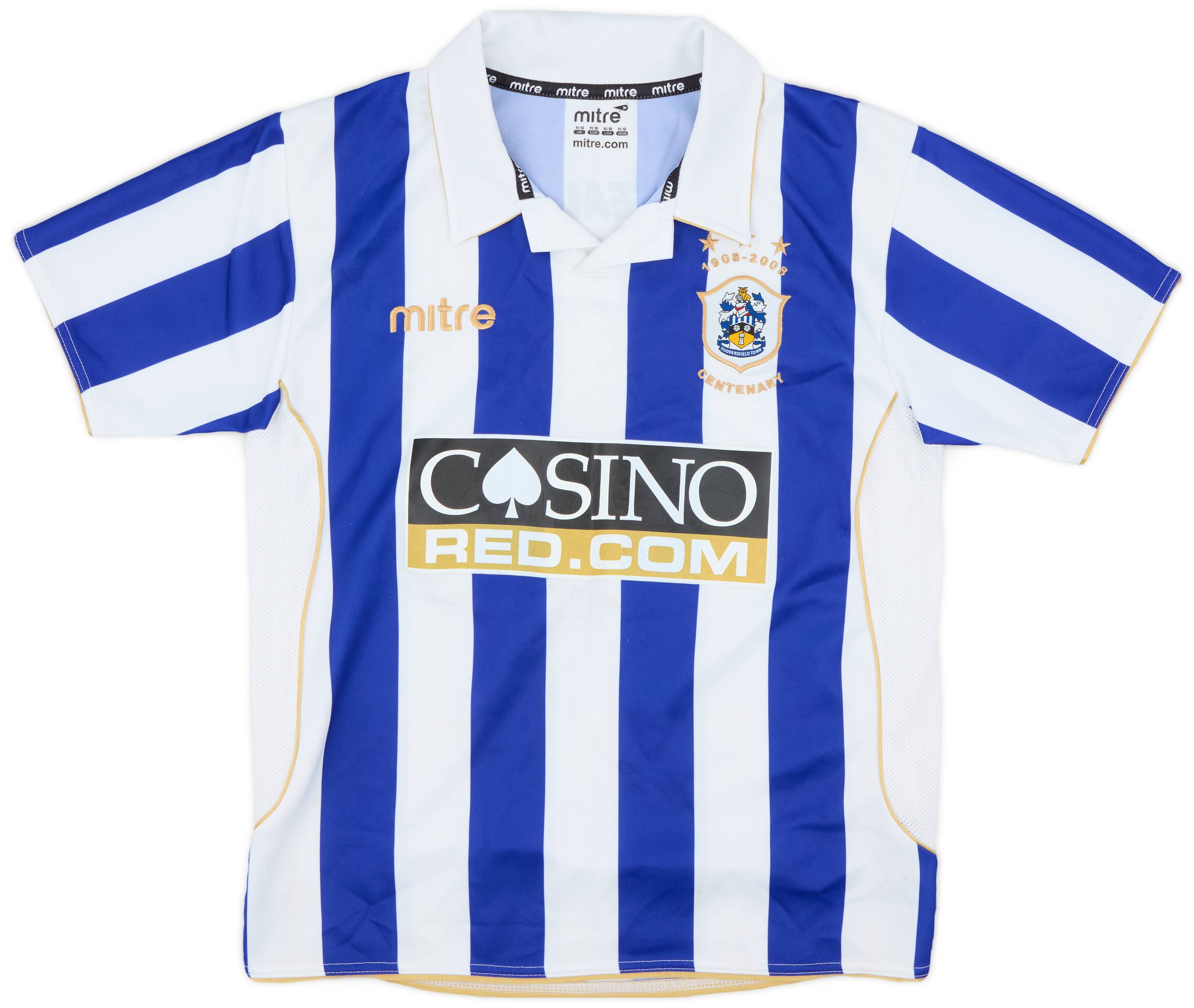 2008-09 Huddersfield Centenary Home Shirt - 6/10 - (M.Boys)