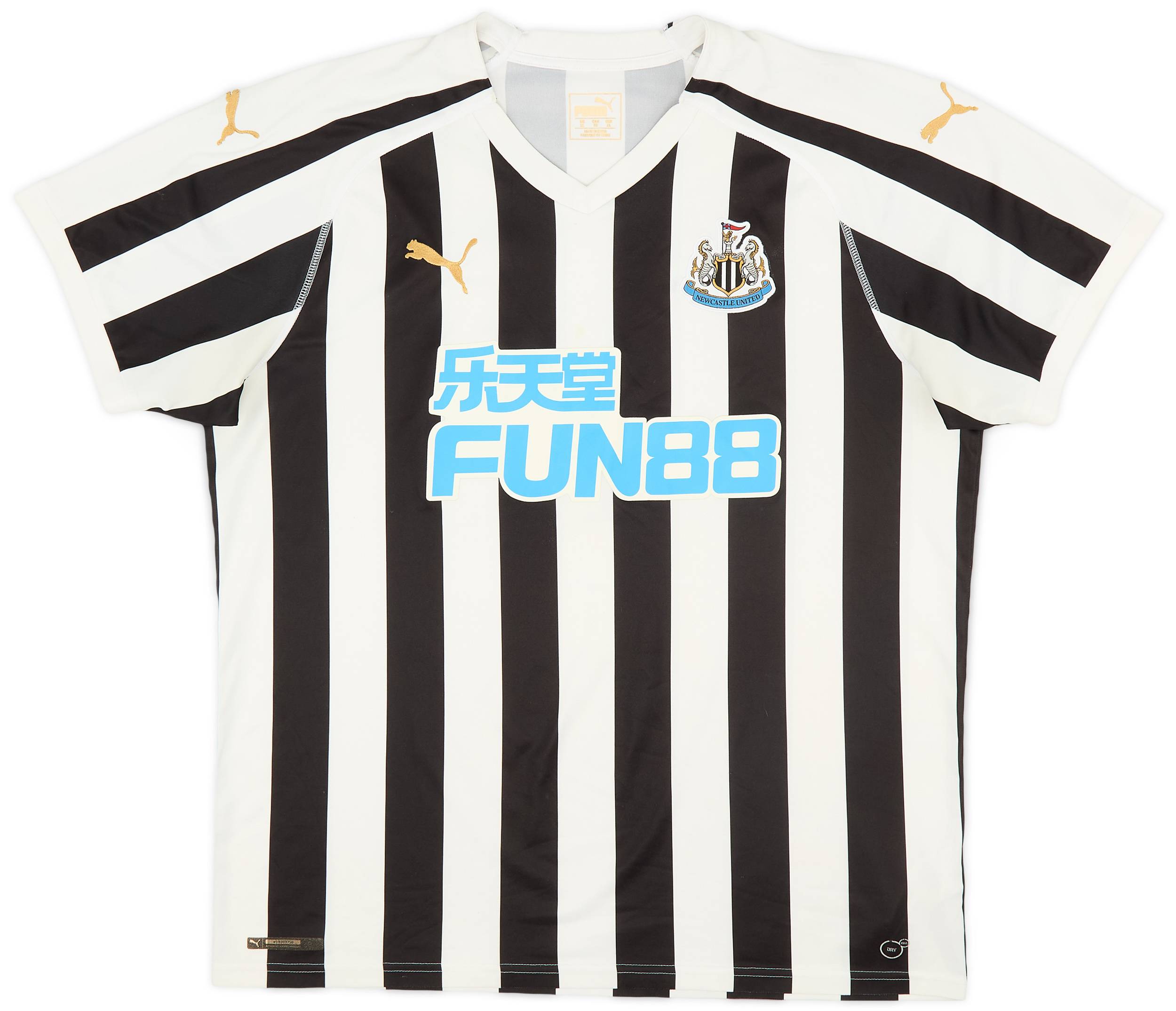 2018-19 Newcastle Home Shirt - 7/10 - (XL)