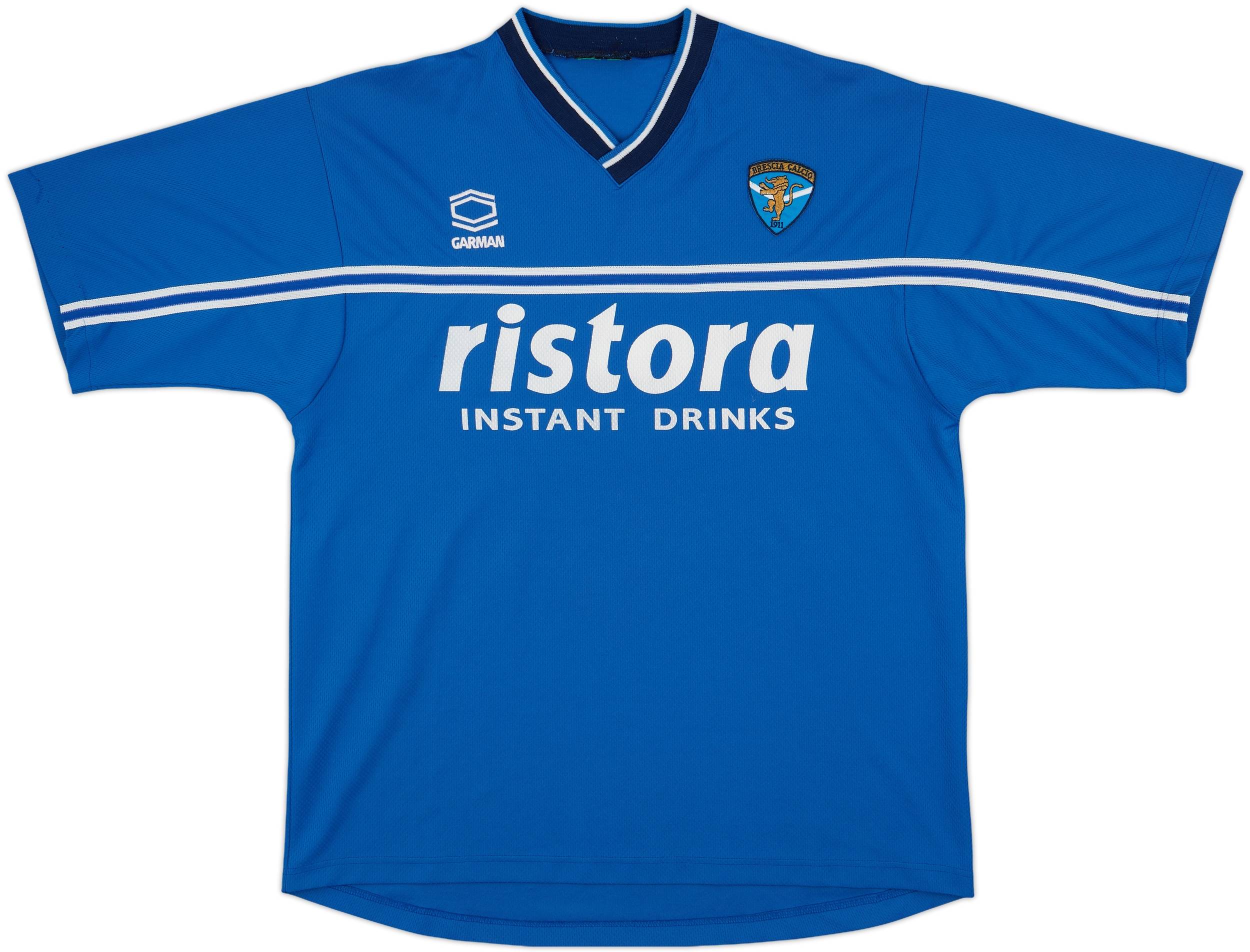 2000-01 Brescia Garman Training Shirt - 6/10 - (XL)