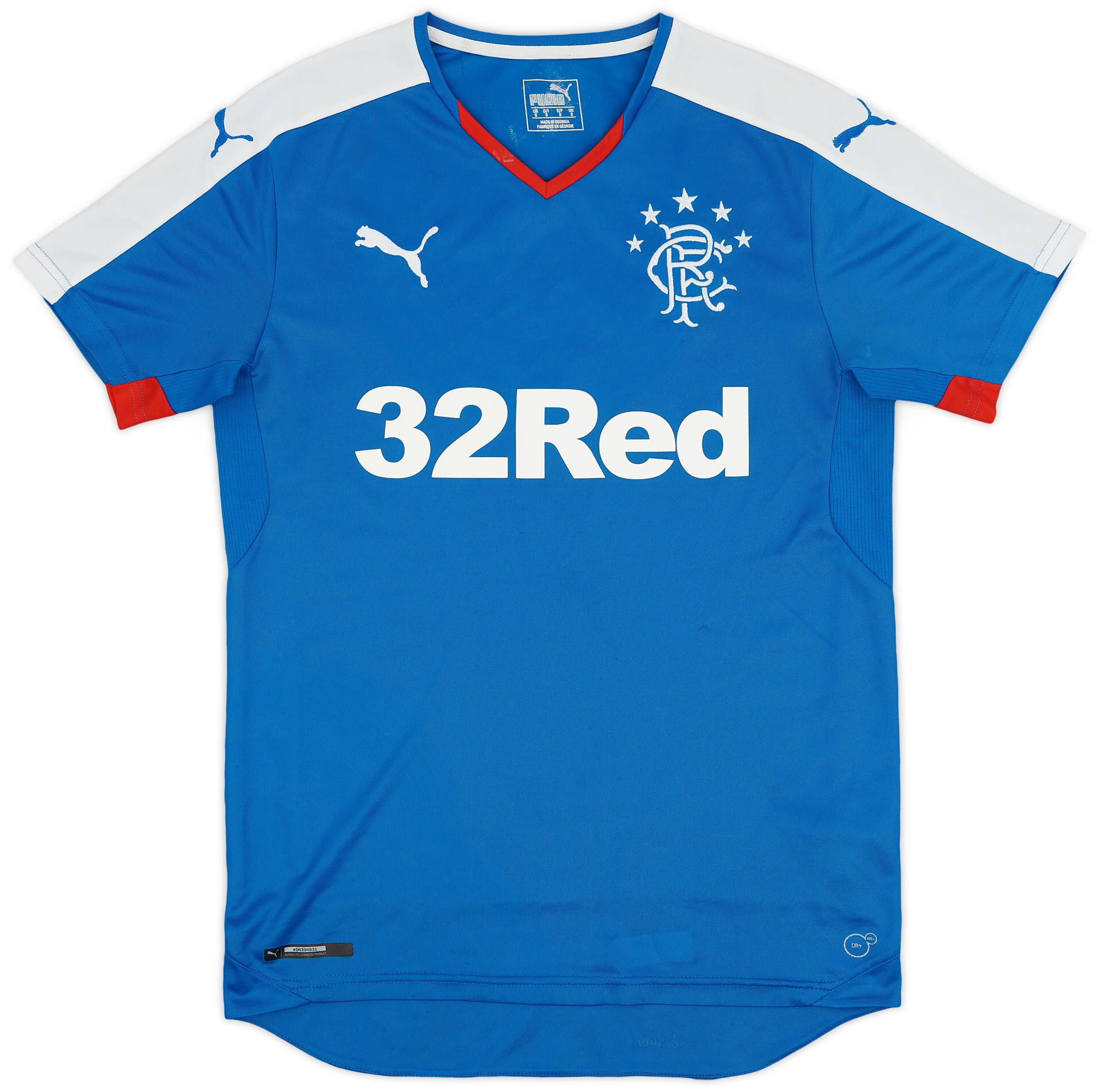 2015-16 Rangers Home Shirt - 8/10 - (S)