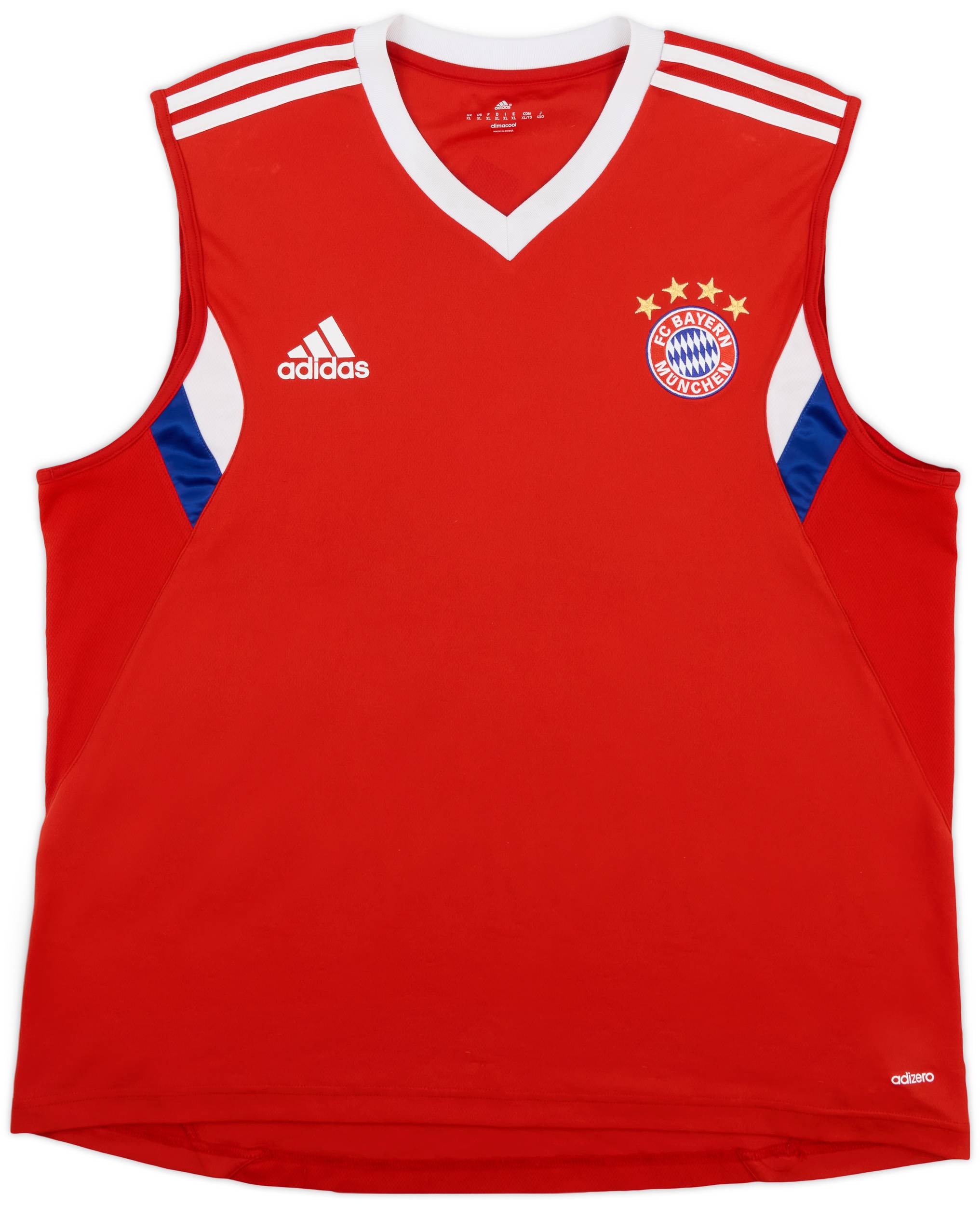 2014-15 Bayern Munich adidas Training Vest - 8/10 - (XL)