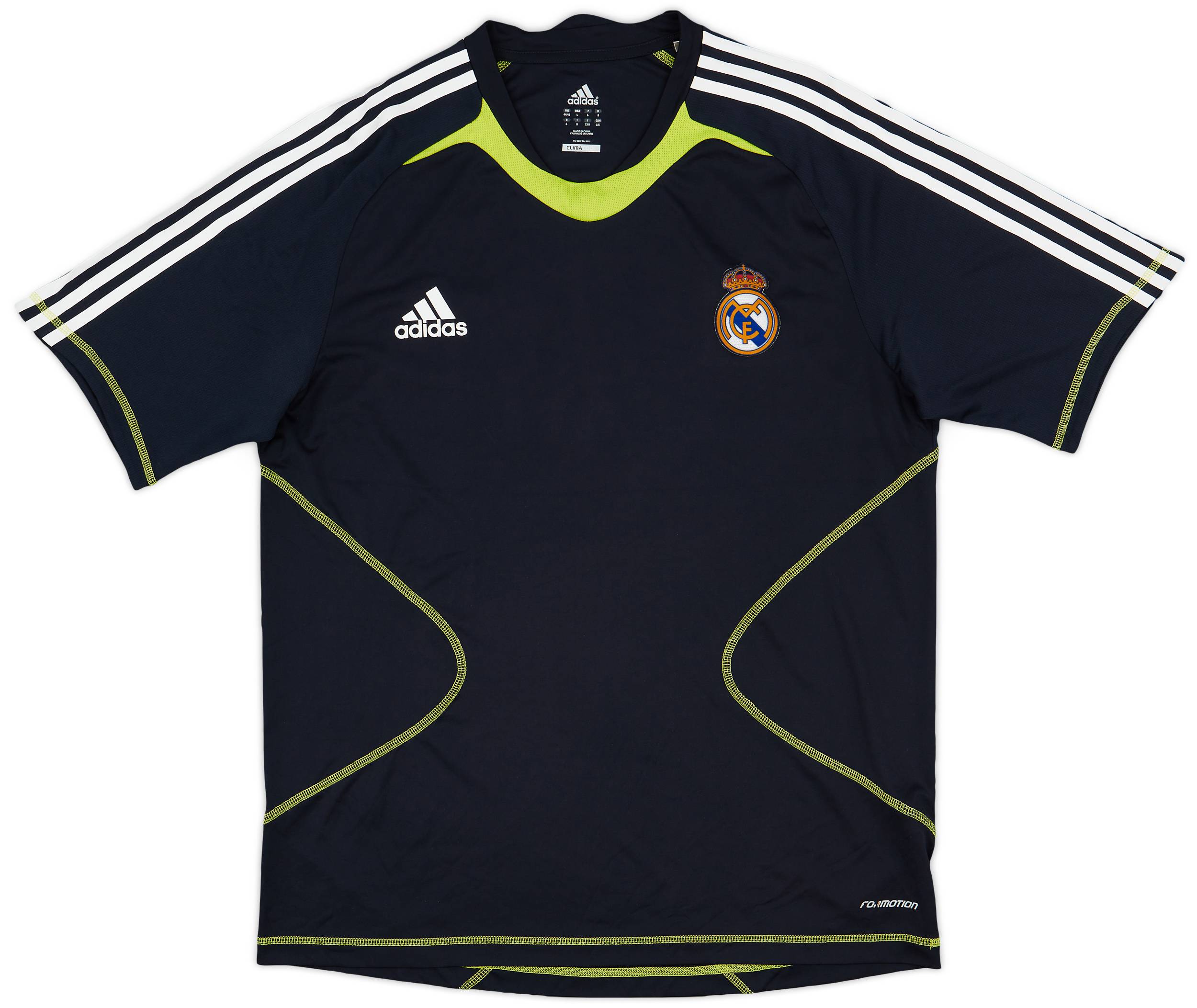 2010-11 Real Madrid adidas Training Shrt - 7/10 - (L/XL)