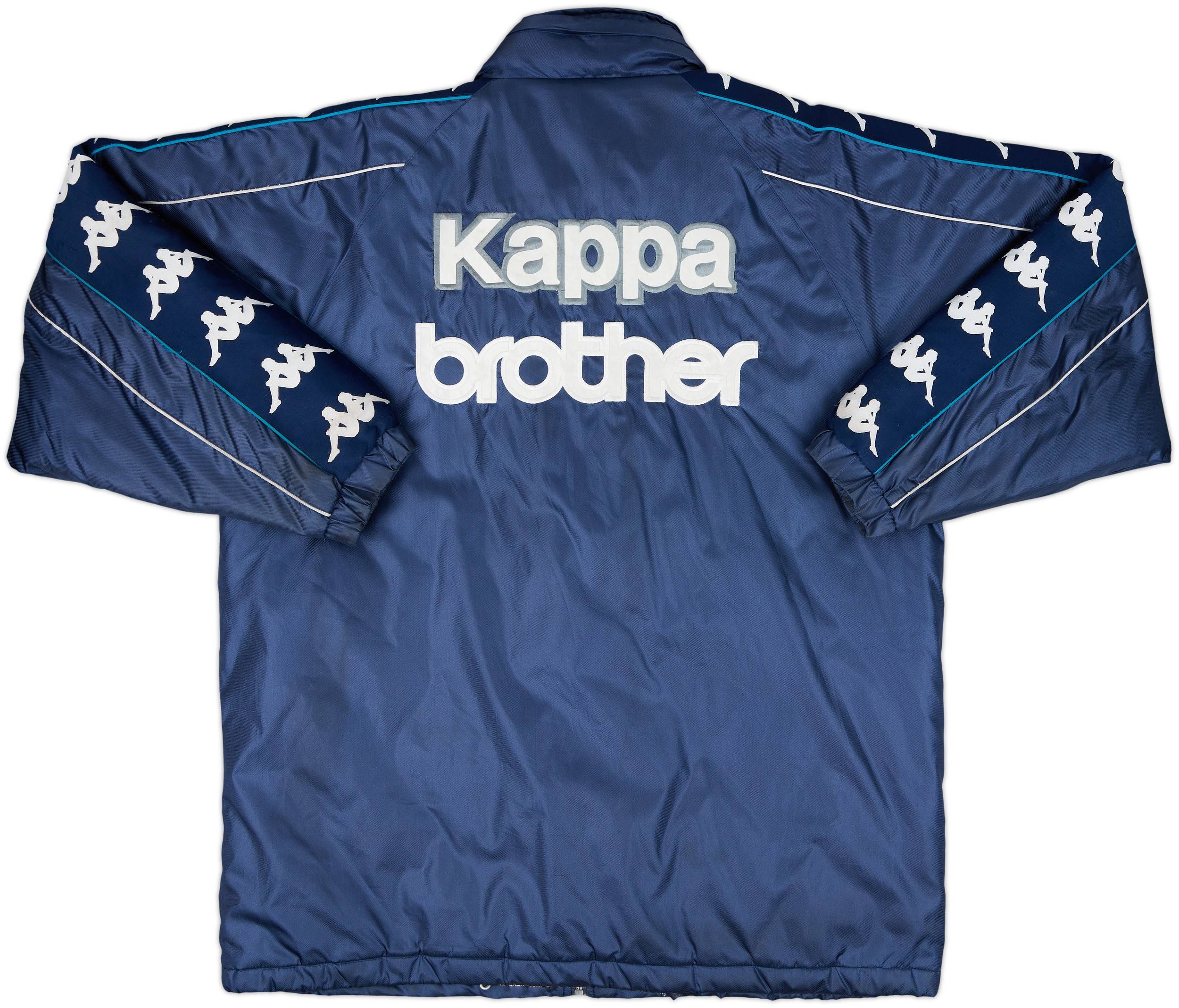 1997-98 Manchester City Kappa Padded Bench Coat - 7/10 - (L)
