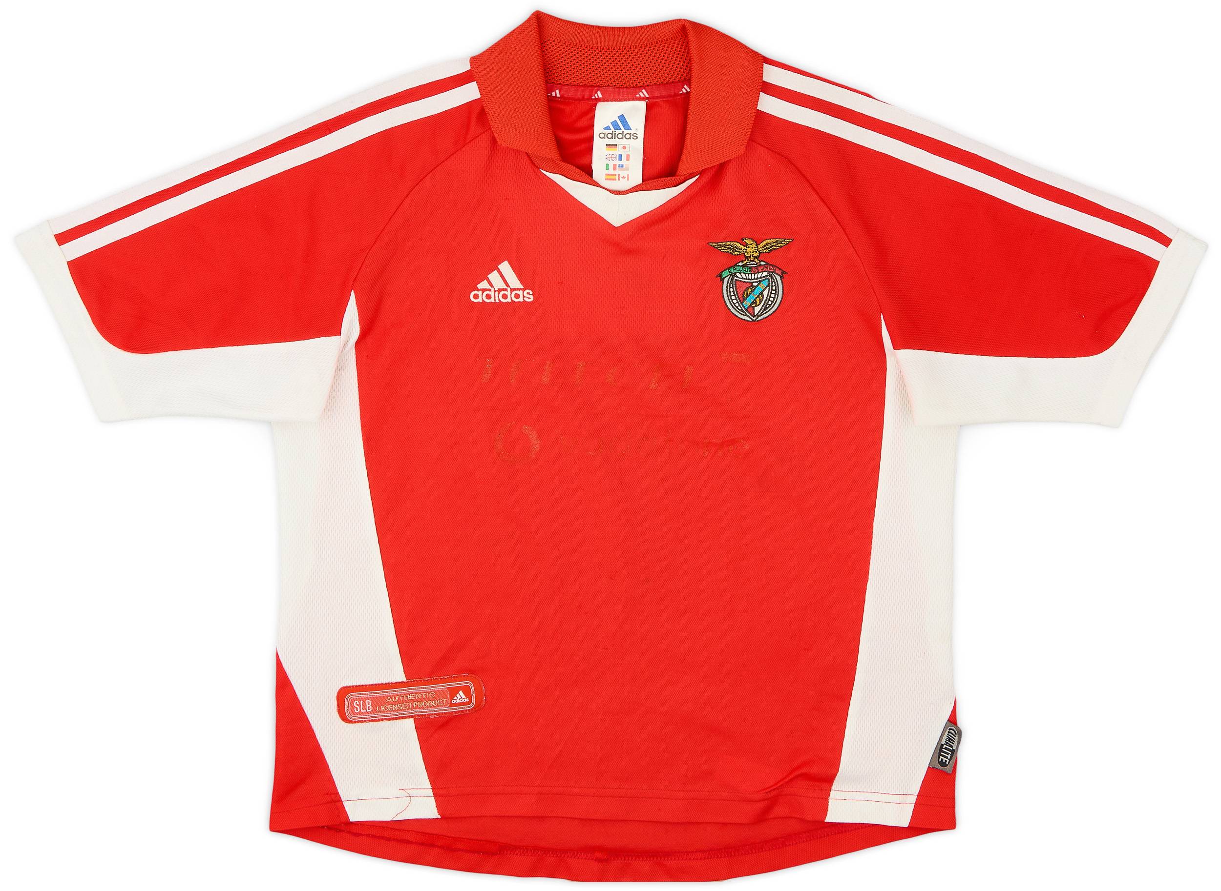 2001-02 Benfica Home Shirt - 4/10 - (M.Boys)